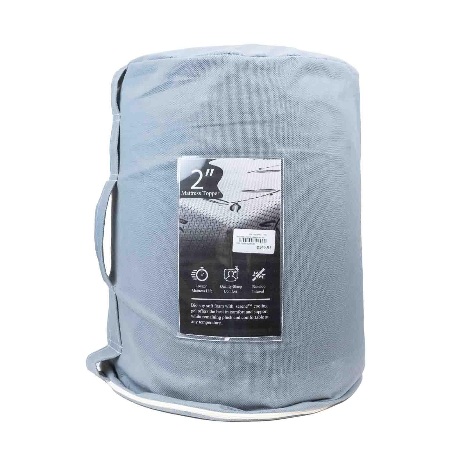 2" Mattress Topper Memory Foam