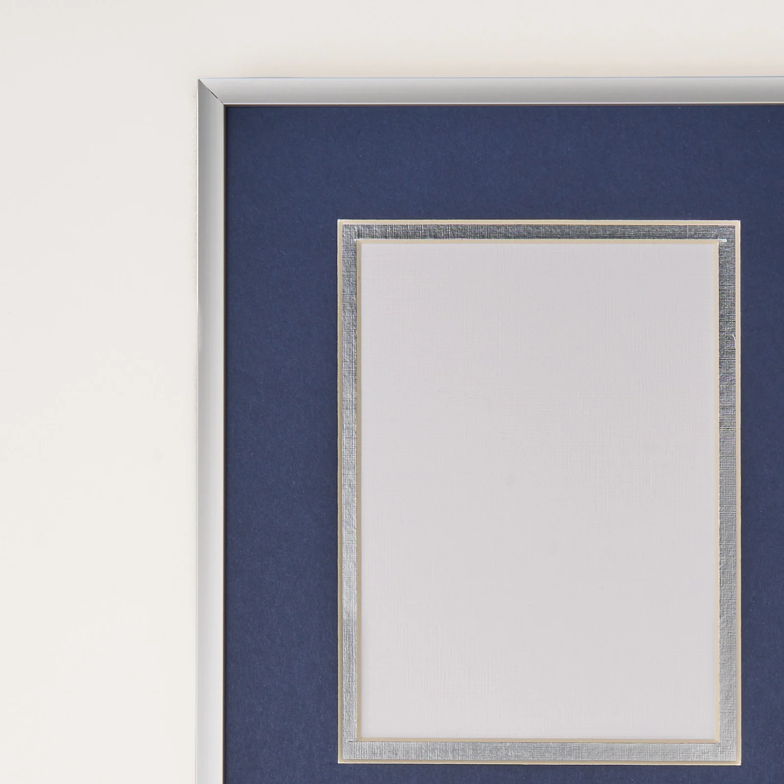 5X7 UBC Silver Metal Photo Frame Small - Image 2