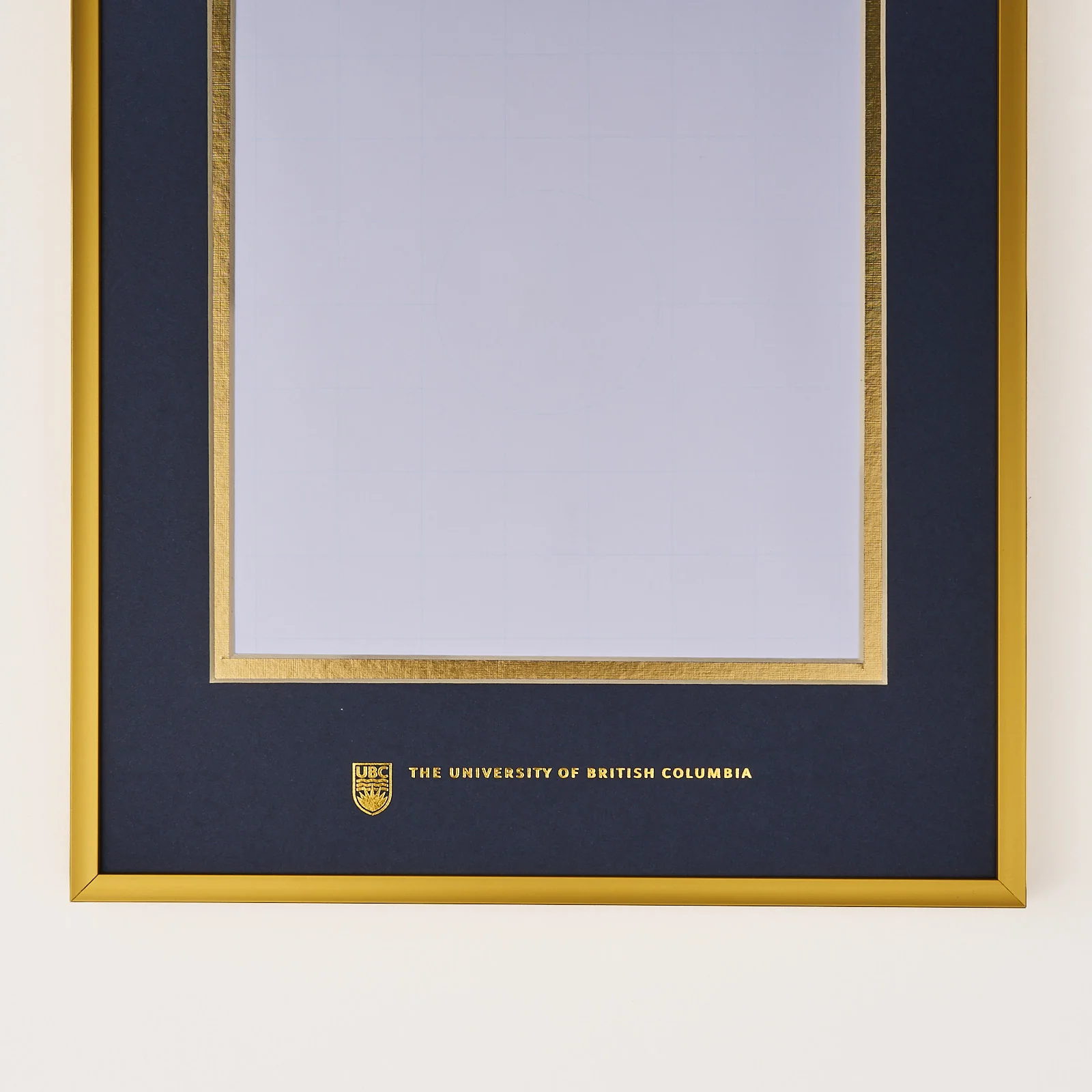 8X10 UBC Gold Metal Photo Frame Large - Image 3