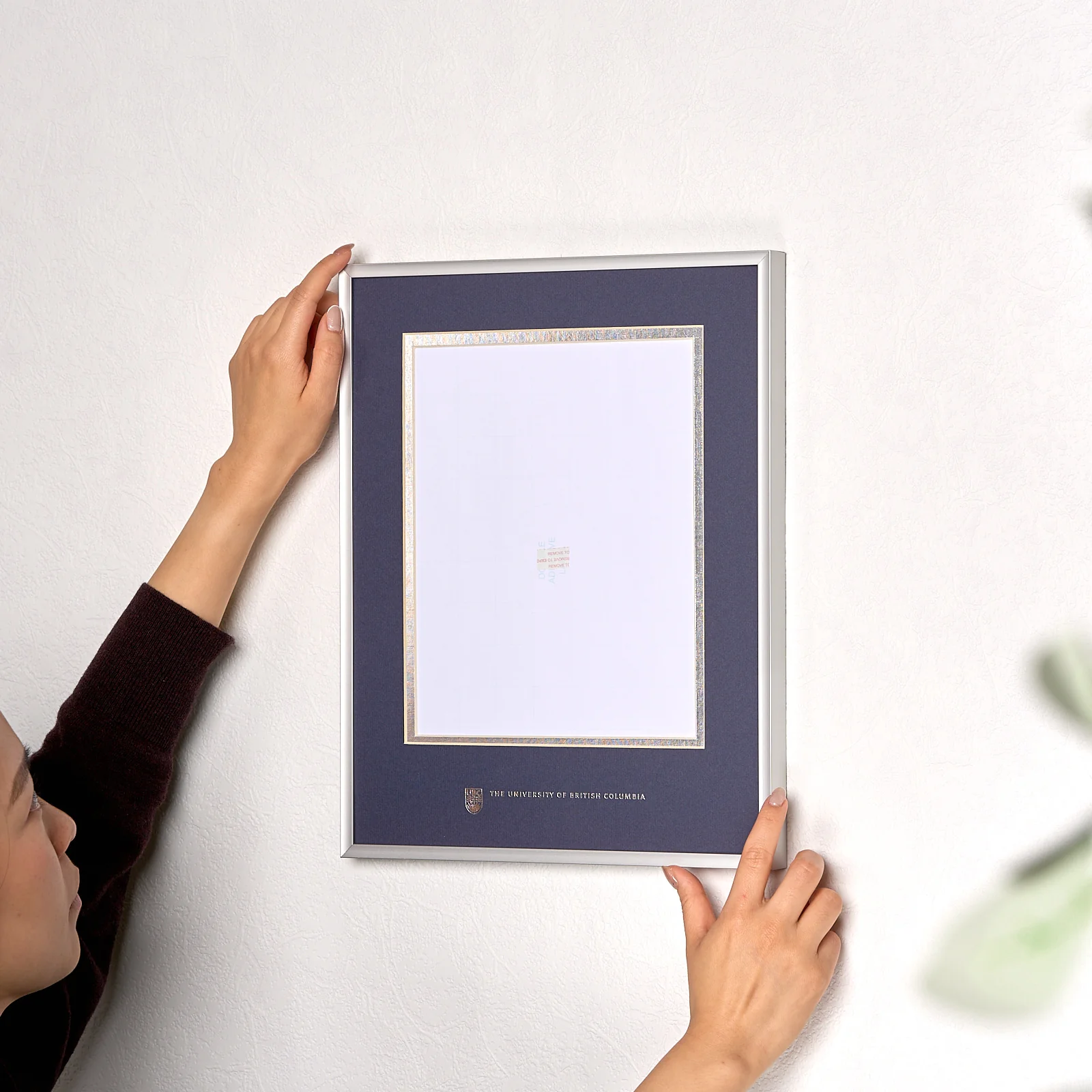 8X10 UBC Silver Metal Photo Frame Large - Image 4