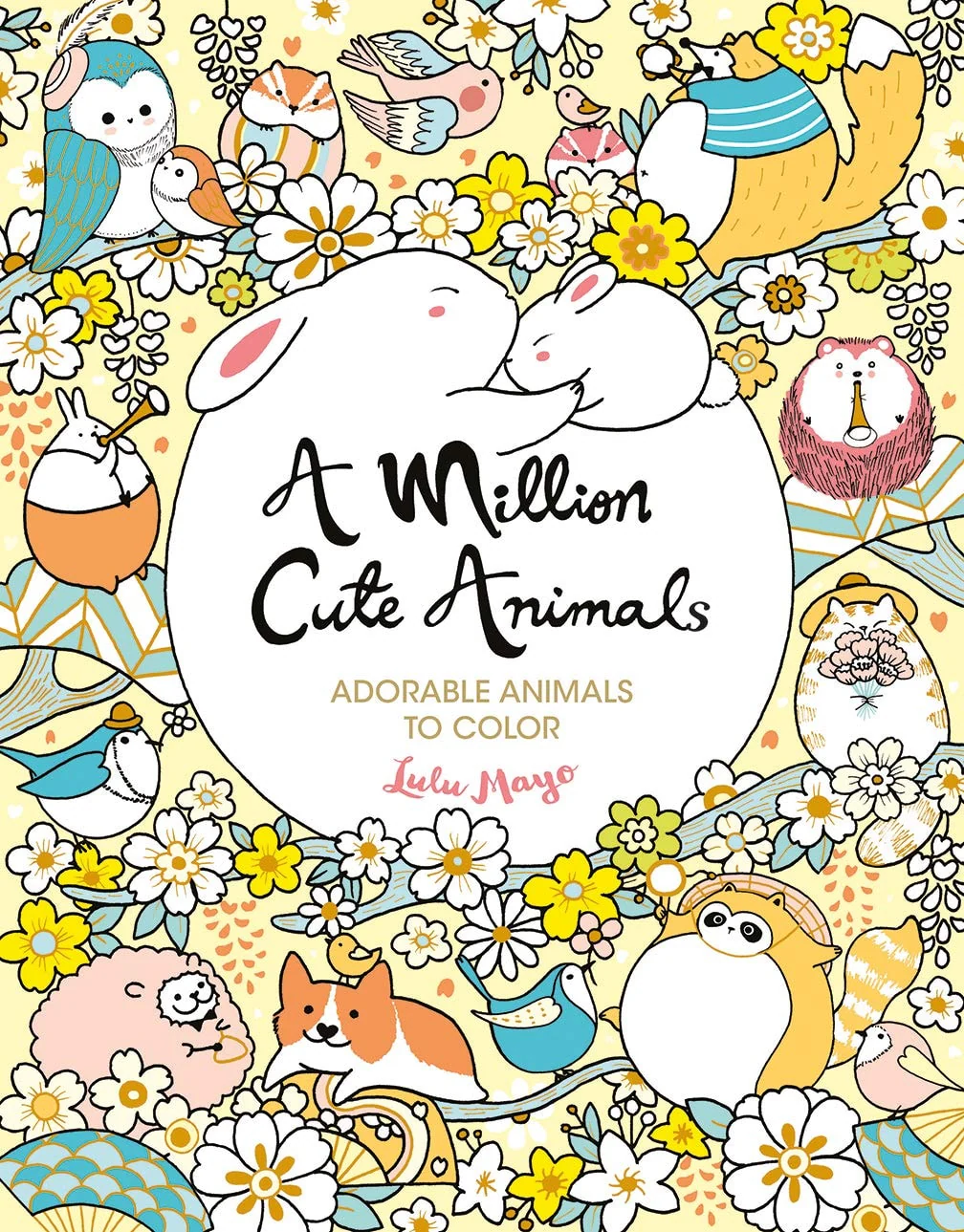 A Million Cute Animals Adorable Animals to Color