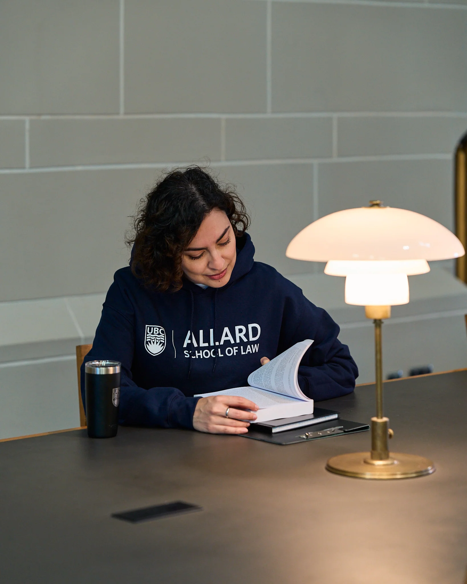 Allard Law Unisex Hoodie - Navy Blue - Image 2