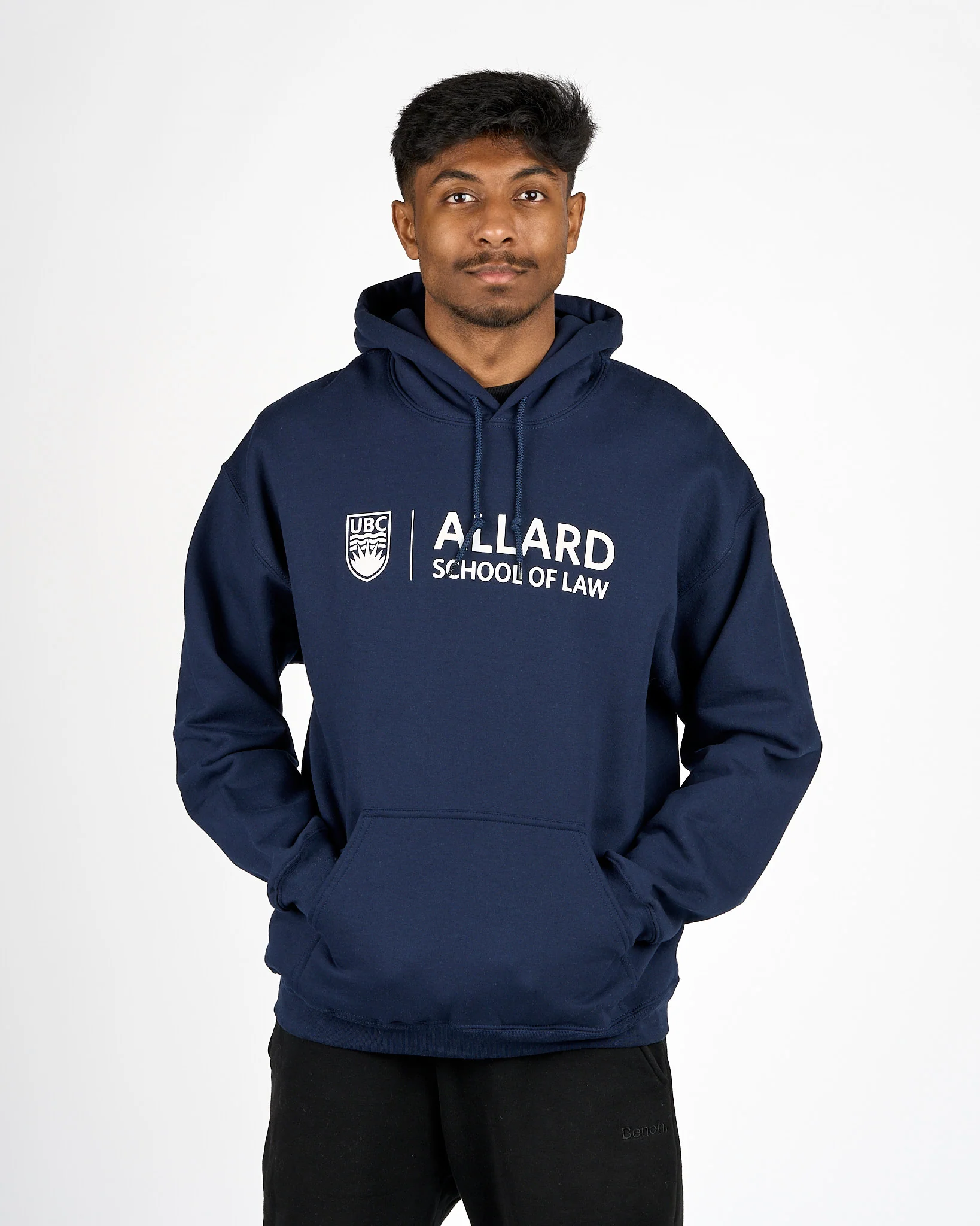 Allard Law Unisex Hoodie - Navy Blue - Image 3