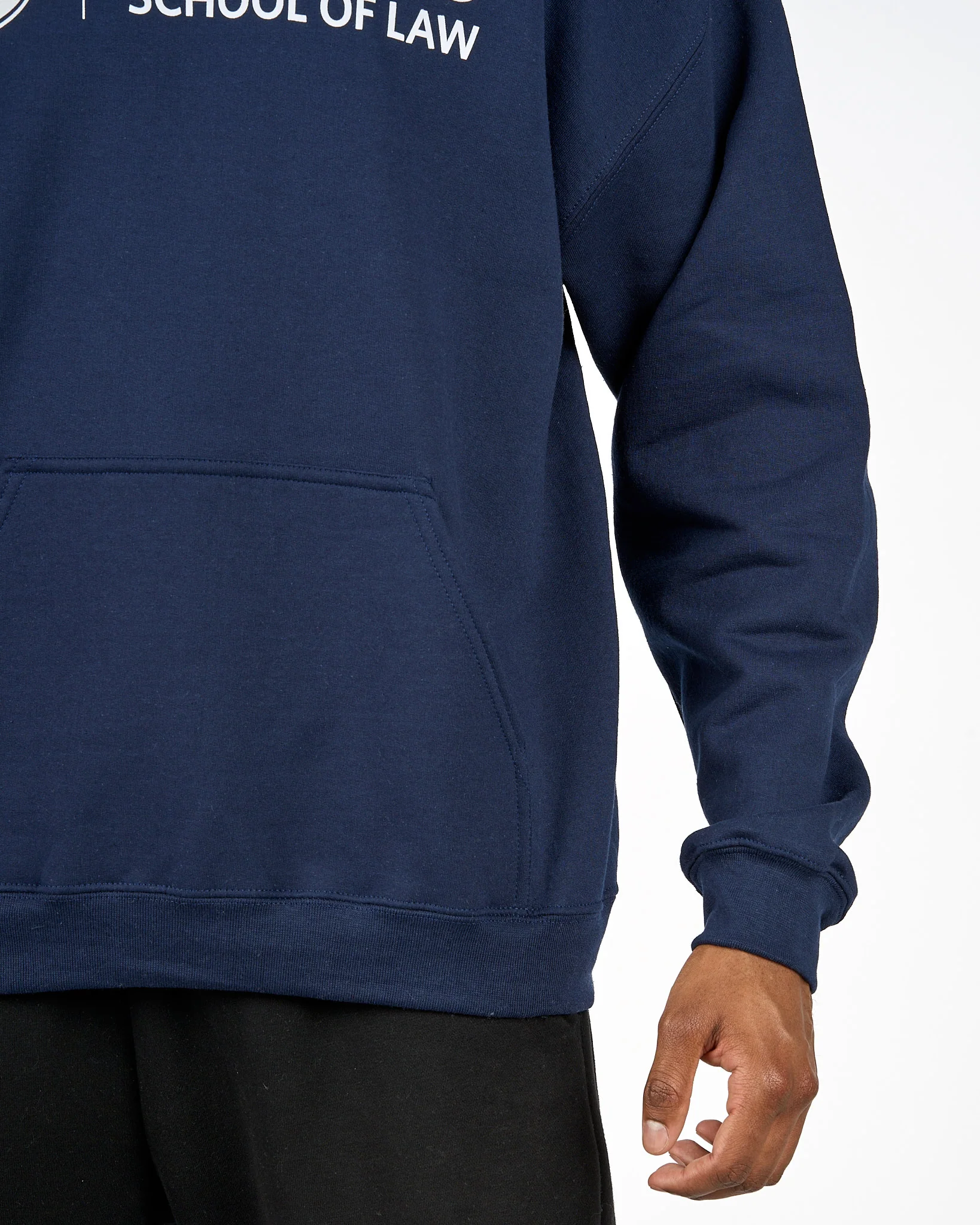 Allard Law Unisex Hoodie - Navy Blue - Image 4