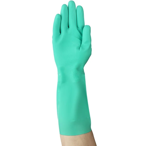 Ansell Solvex Nitrile Gloves, Sz 10