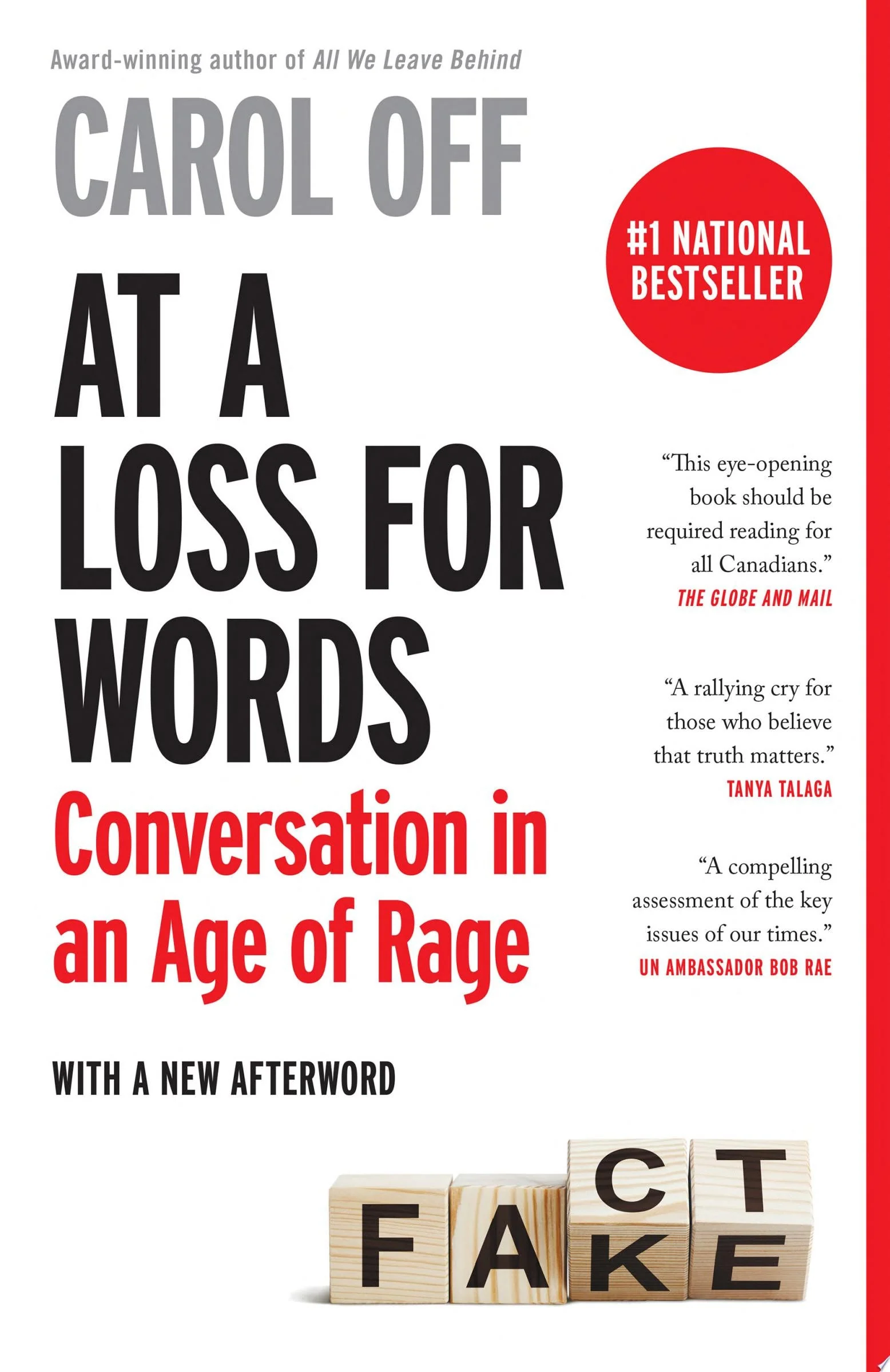 At a Loss for Words Conversation in an Age of Rage