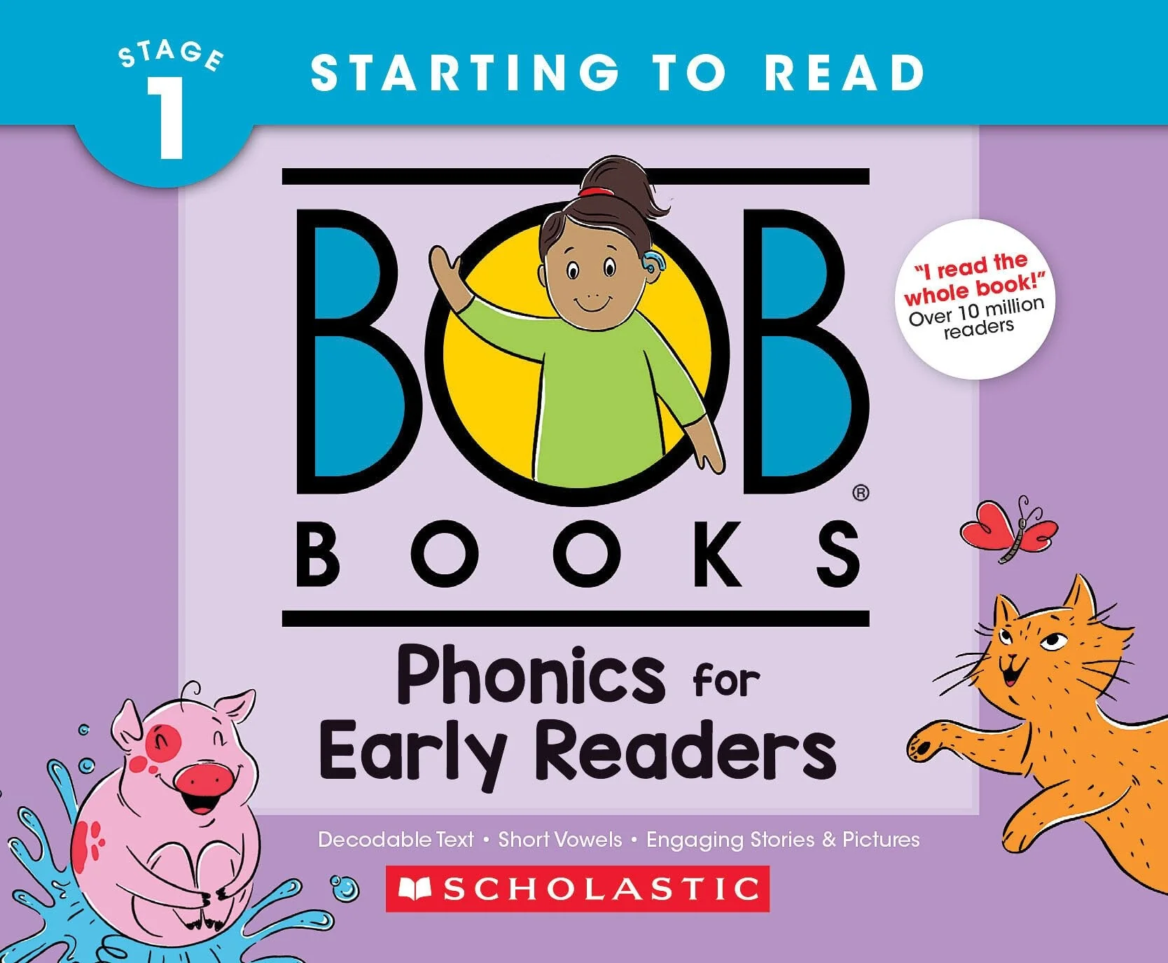 Bob Books - Phonics for Early Readers Hardcover Bind-Up | Phonics, Ages 4 and Up, Kindergarten (Stage 1: Starting to Read)
