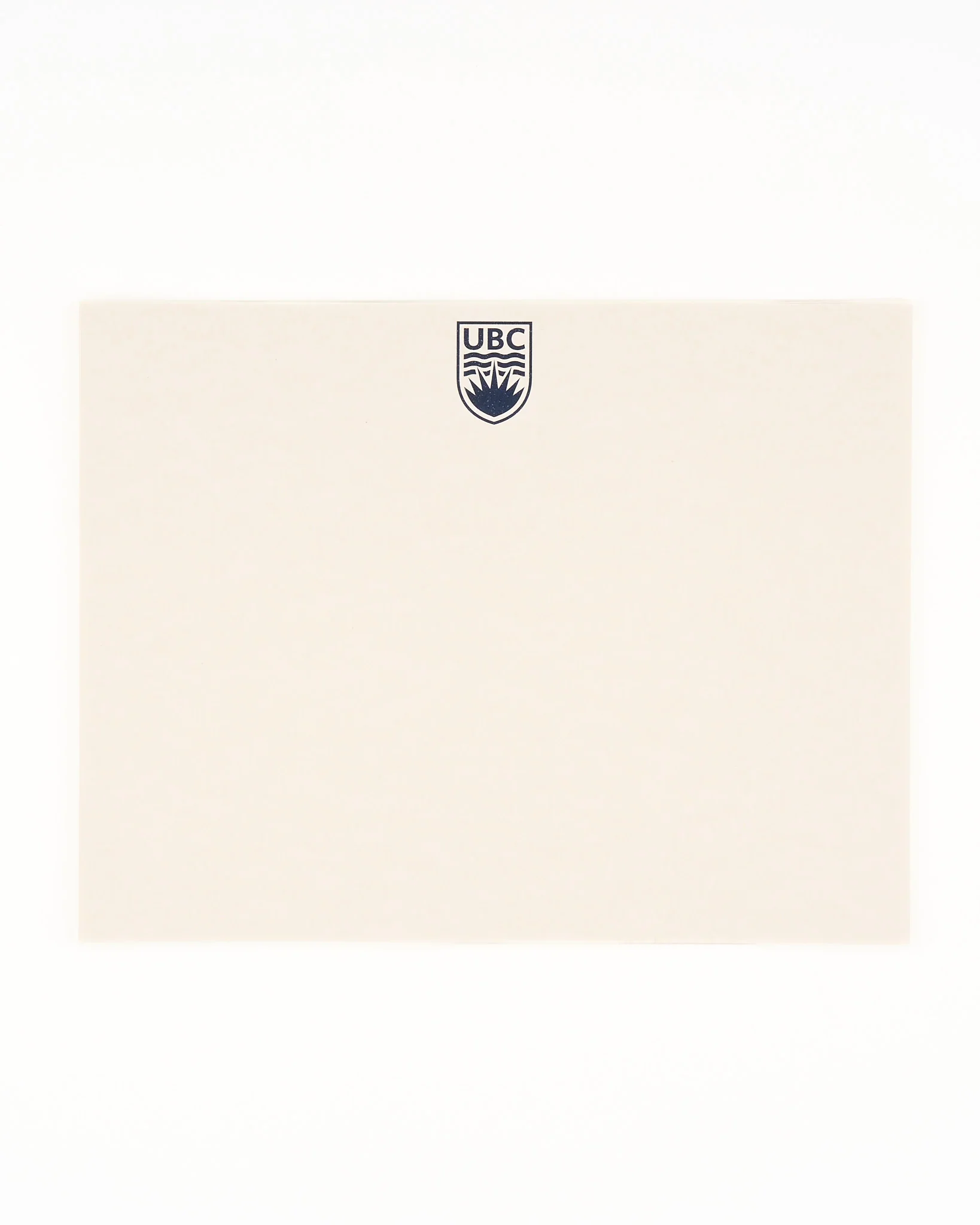 UBC Crest Certificate Paper - 10pc