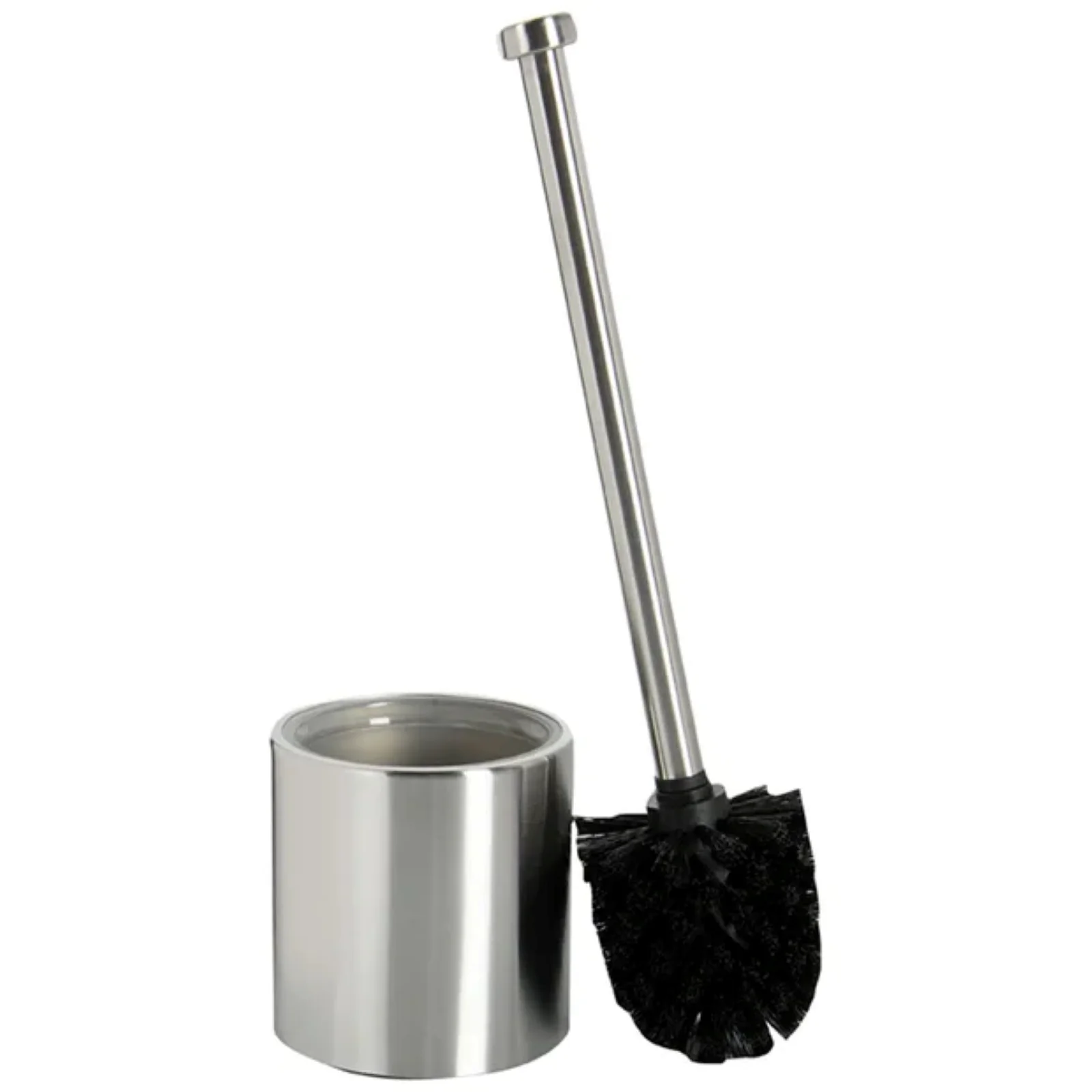 Chrome Round Toilet Brush