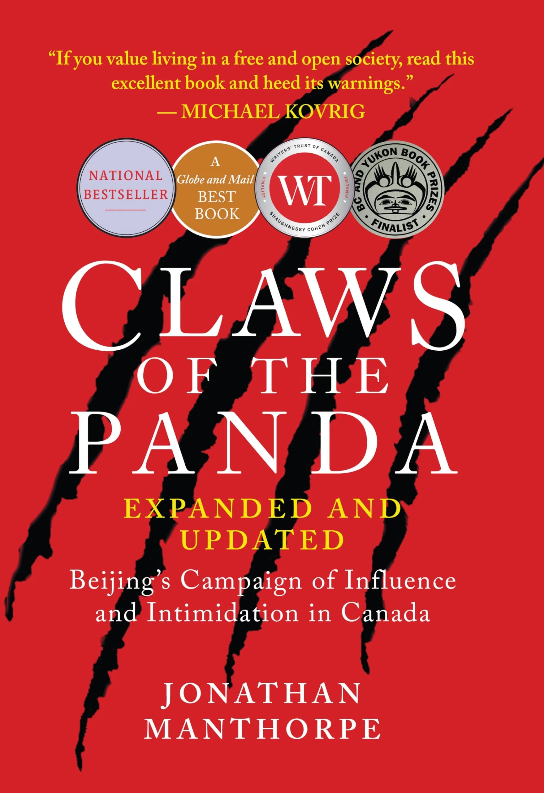 Claws of the Panda Beijing's Campaign of Influence and Intimidation in Canada
