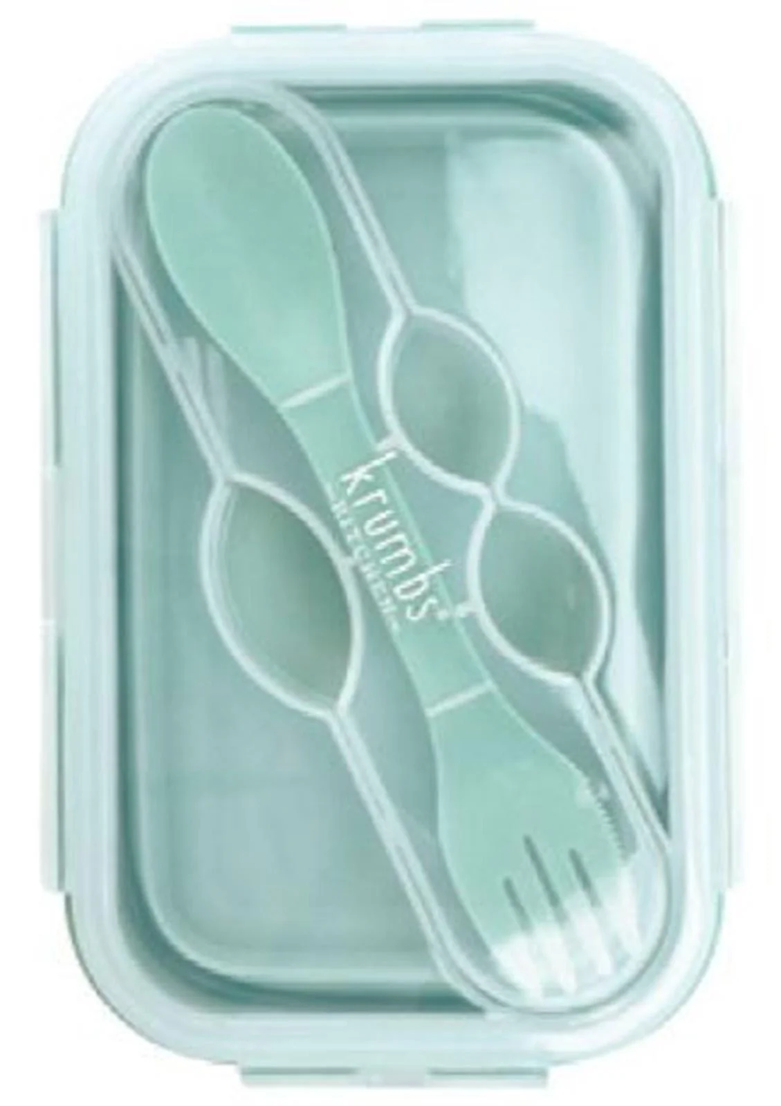 Collapsible Lunch Container W/ Utensil - Image 2