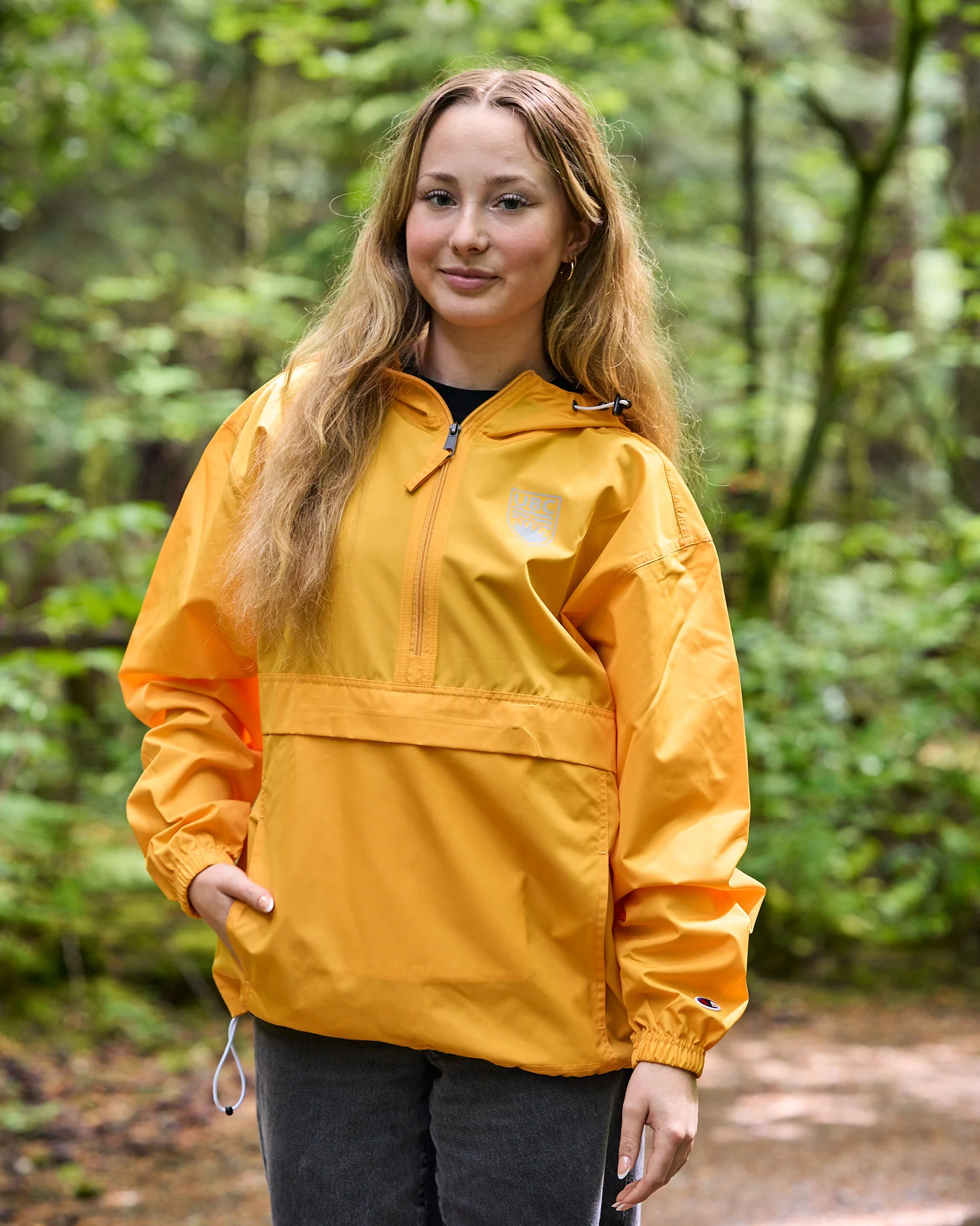 UBC Packable Anorak - Gold - Image 3
