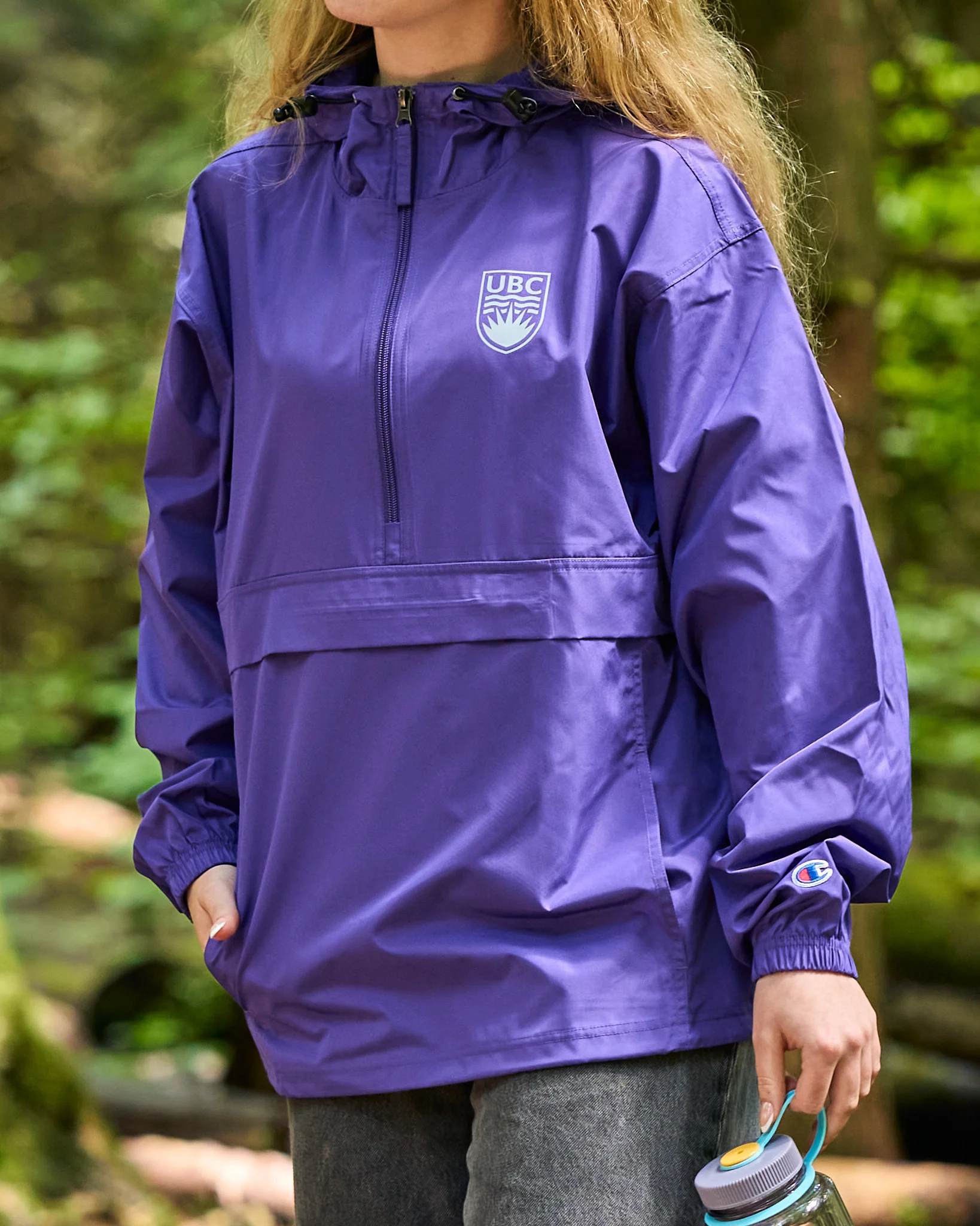 UBC Packable Anorak - Purple - Image 2