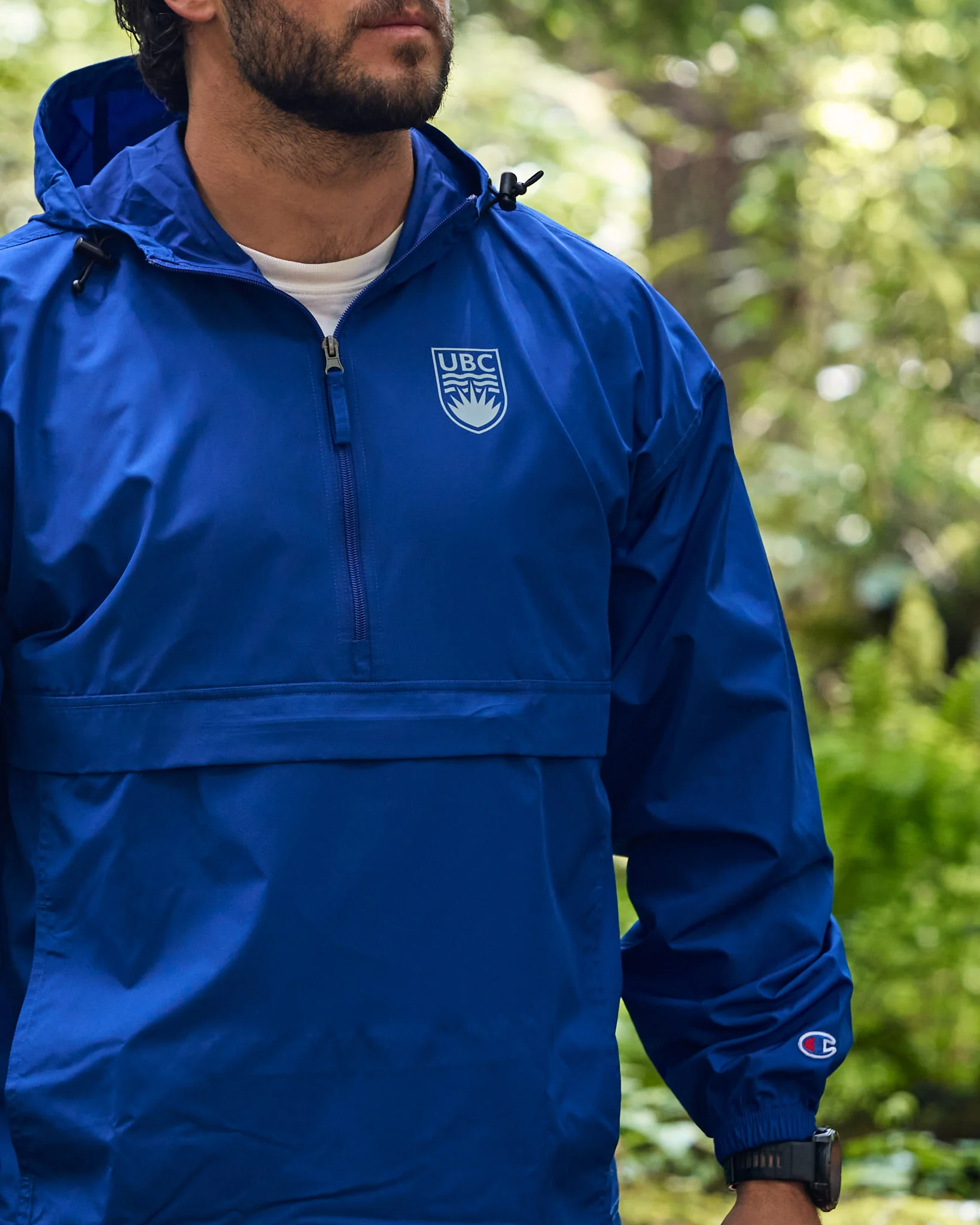 UBC Packable Anorak - Royal Blue - Image 2