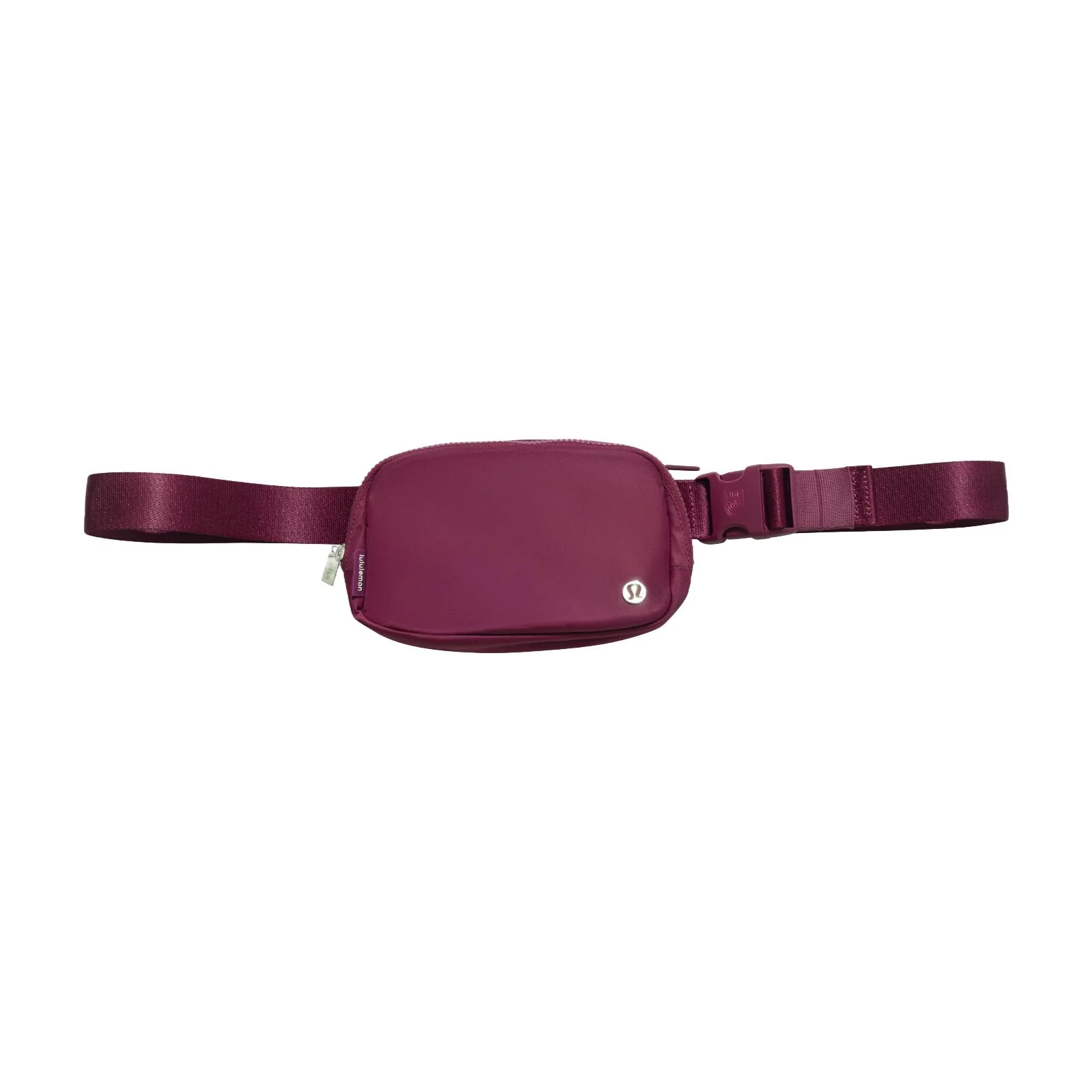 Crested L Etched Everywhere Belt Bag Cassis