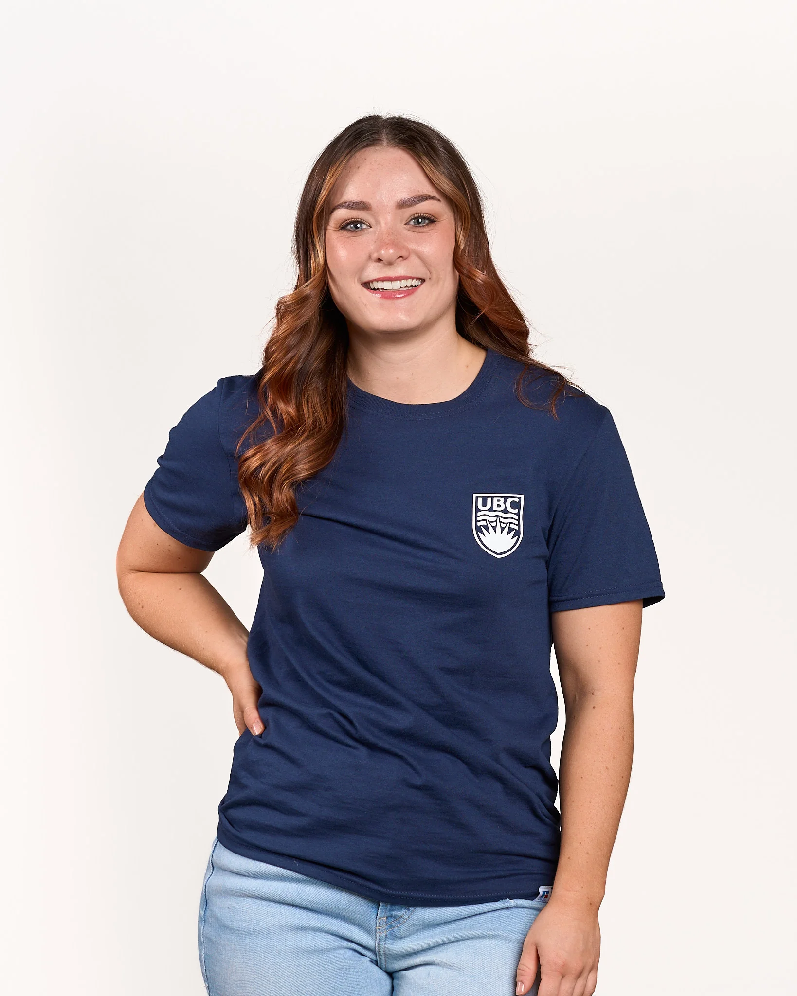 Crested T-Shirt Navy - Image 6