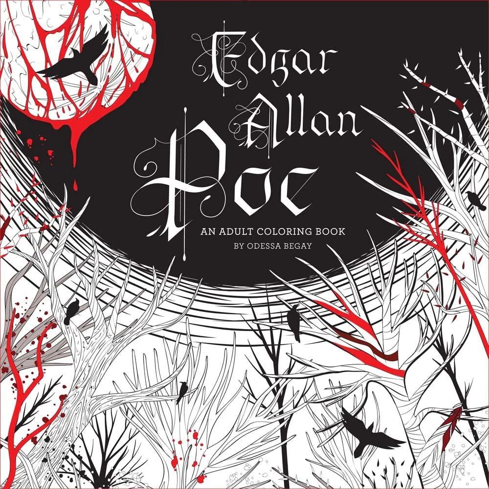 Edgar Allan Poe: an Adult Coloring Book