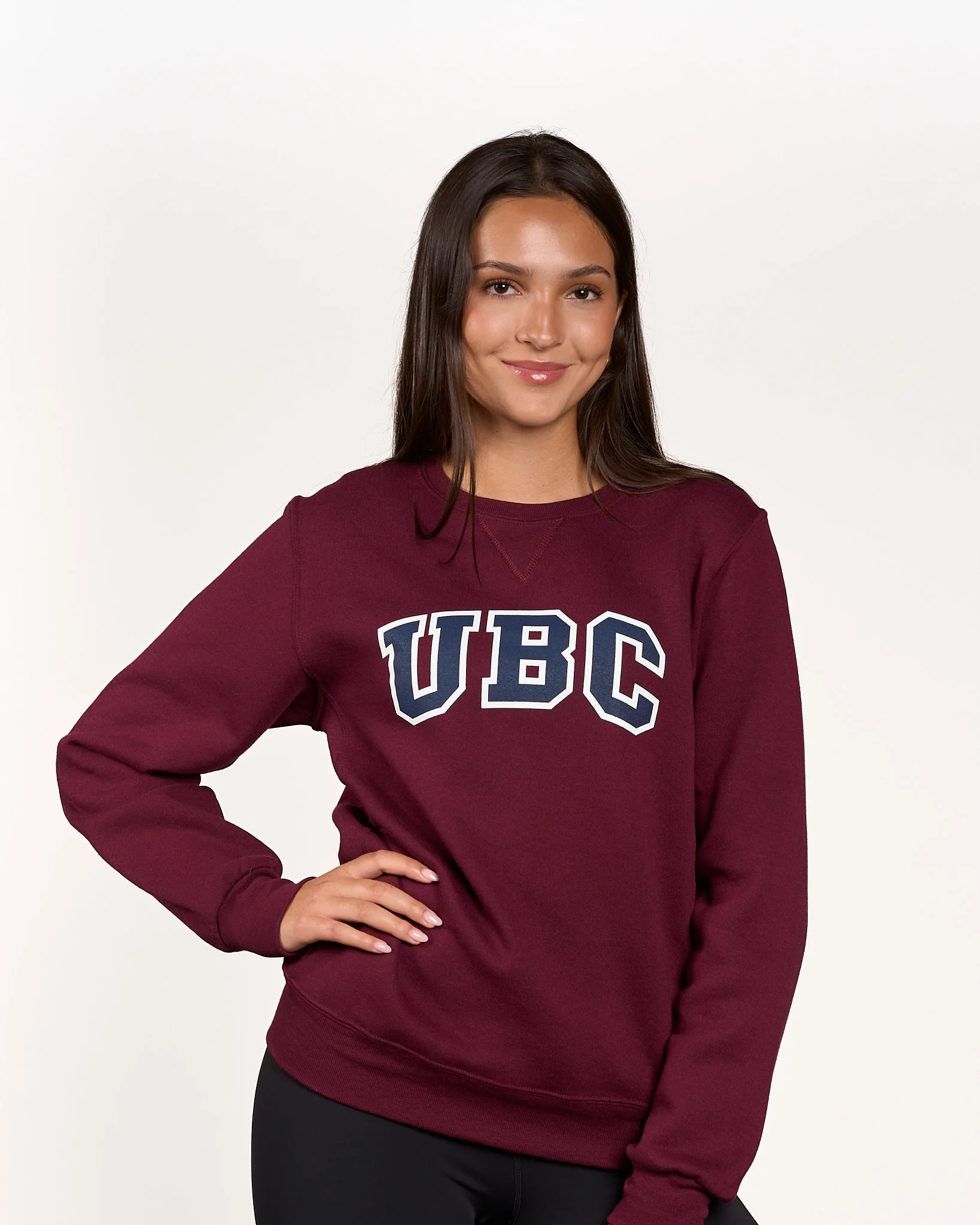Everyday Crewneck - Maroon - Image 3