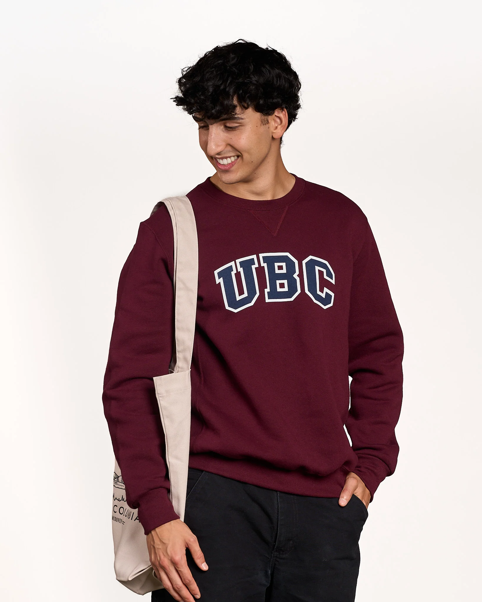 Everyday Crewneck - Maroon - Image 5