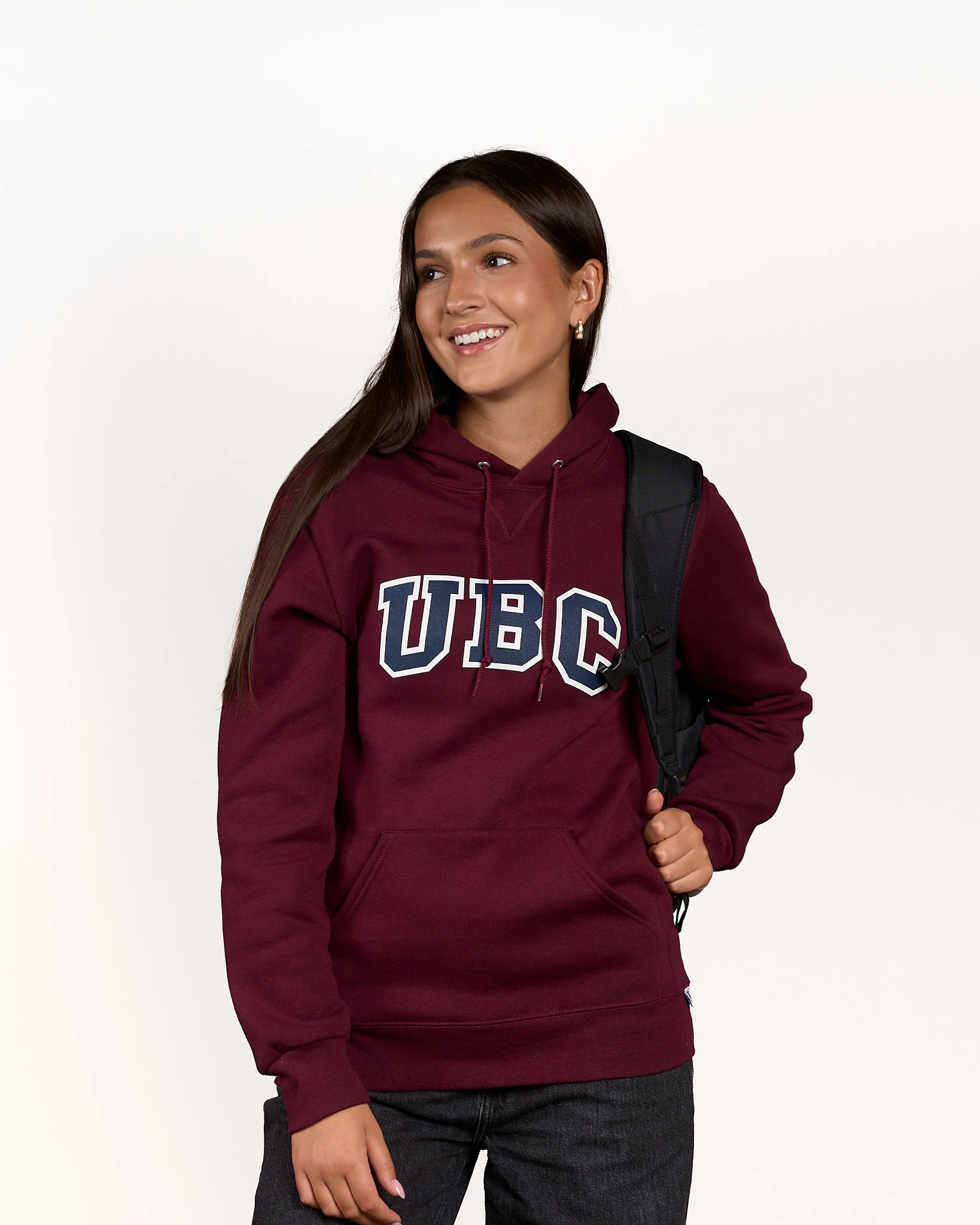 Everyday Hoodie - Maroon - Image 5