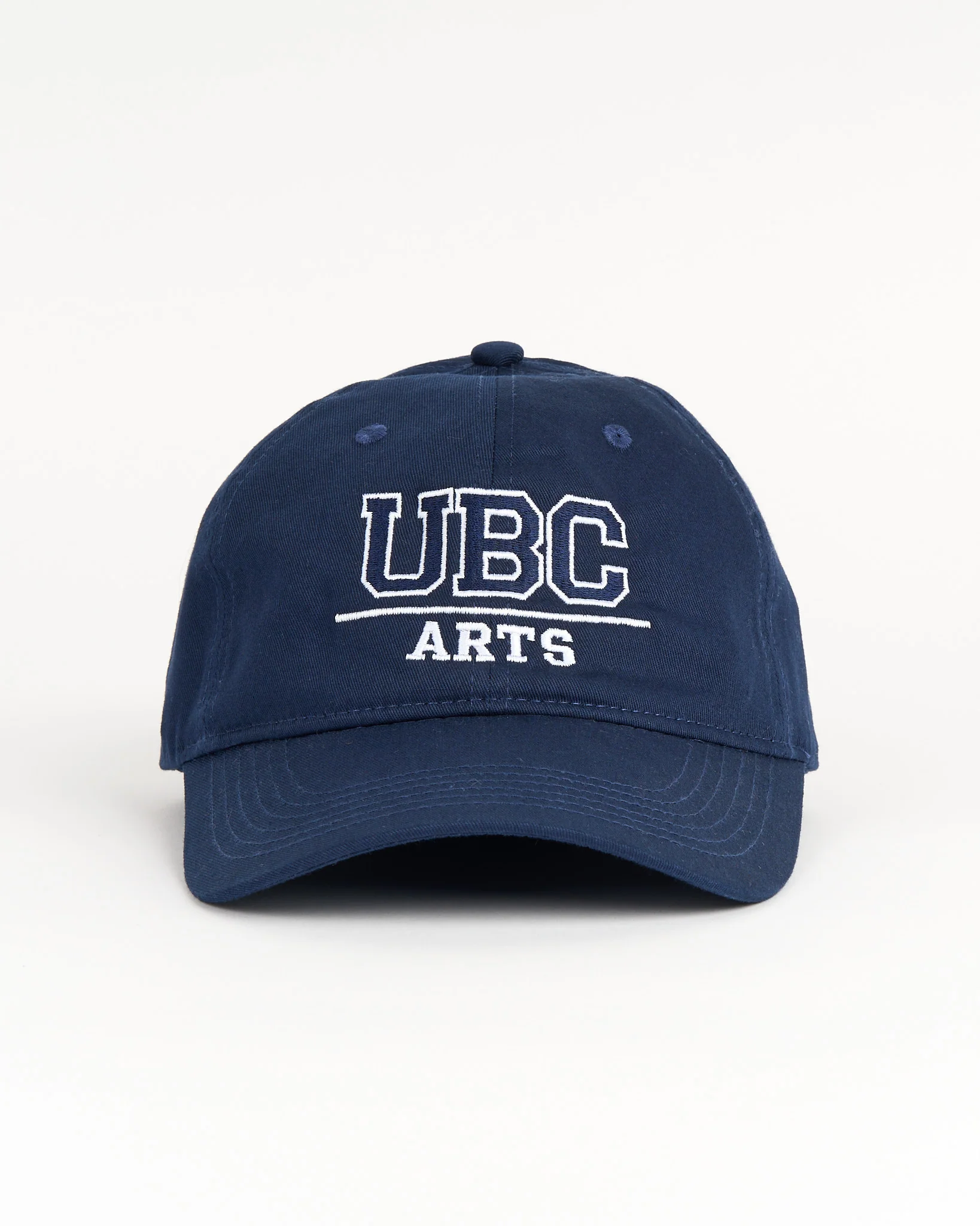 Faculty of Arts Cotton Twill Cap - Navy & White - Image 2