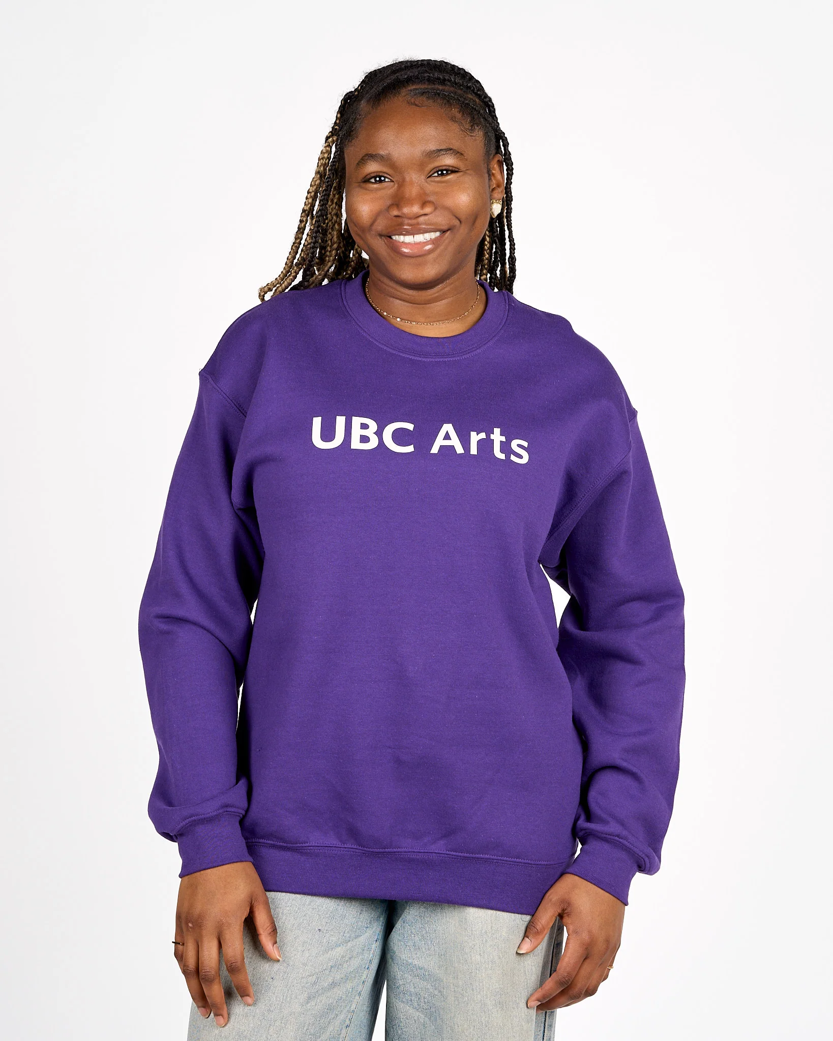 Faculty of Arts Crewneck Sweatshirt - Purple