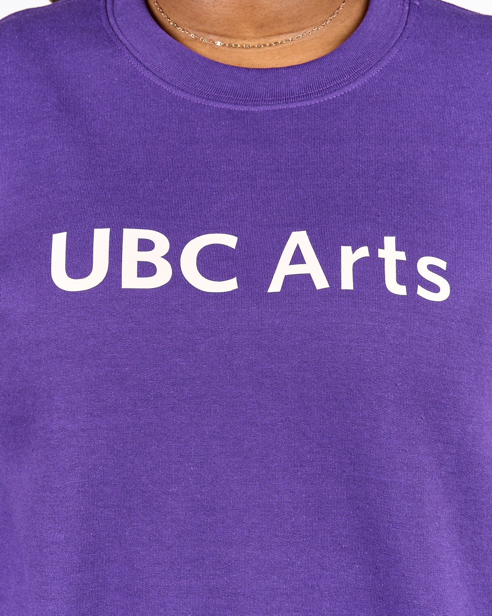 Faculty of Arts Crewneck Sweatshirt - Purple - Image 2