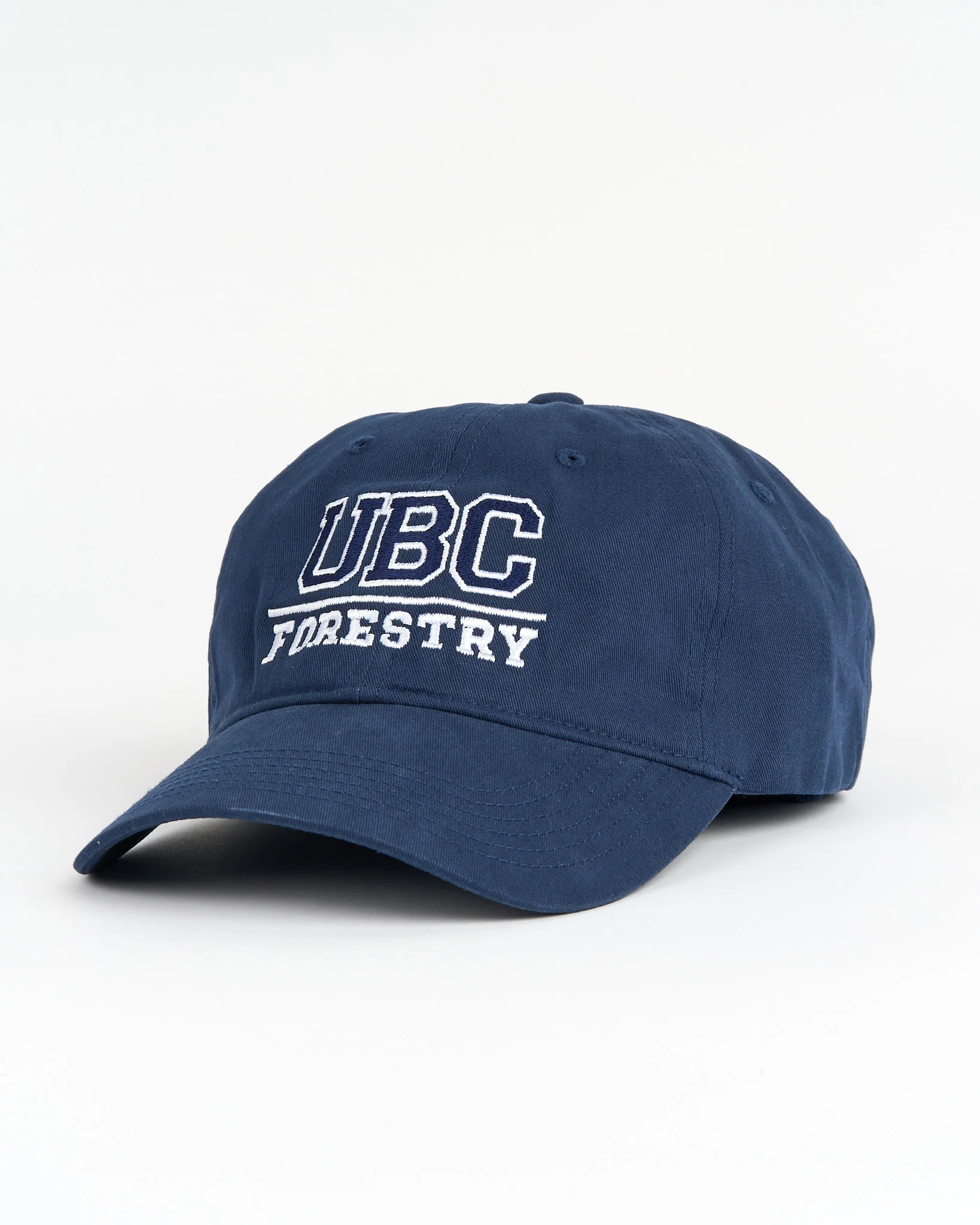Faculty of Forestry Cotton Twill Cap - Navy & White