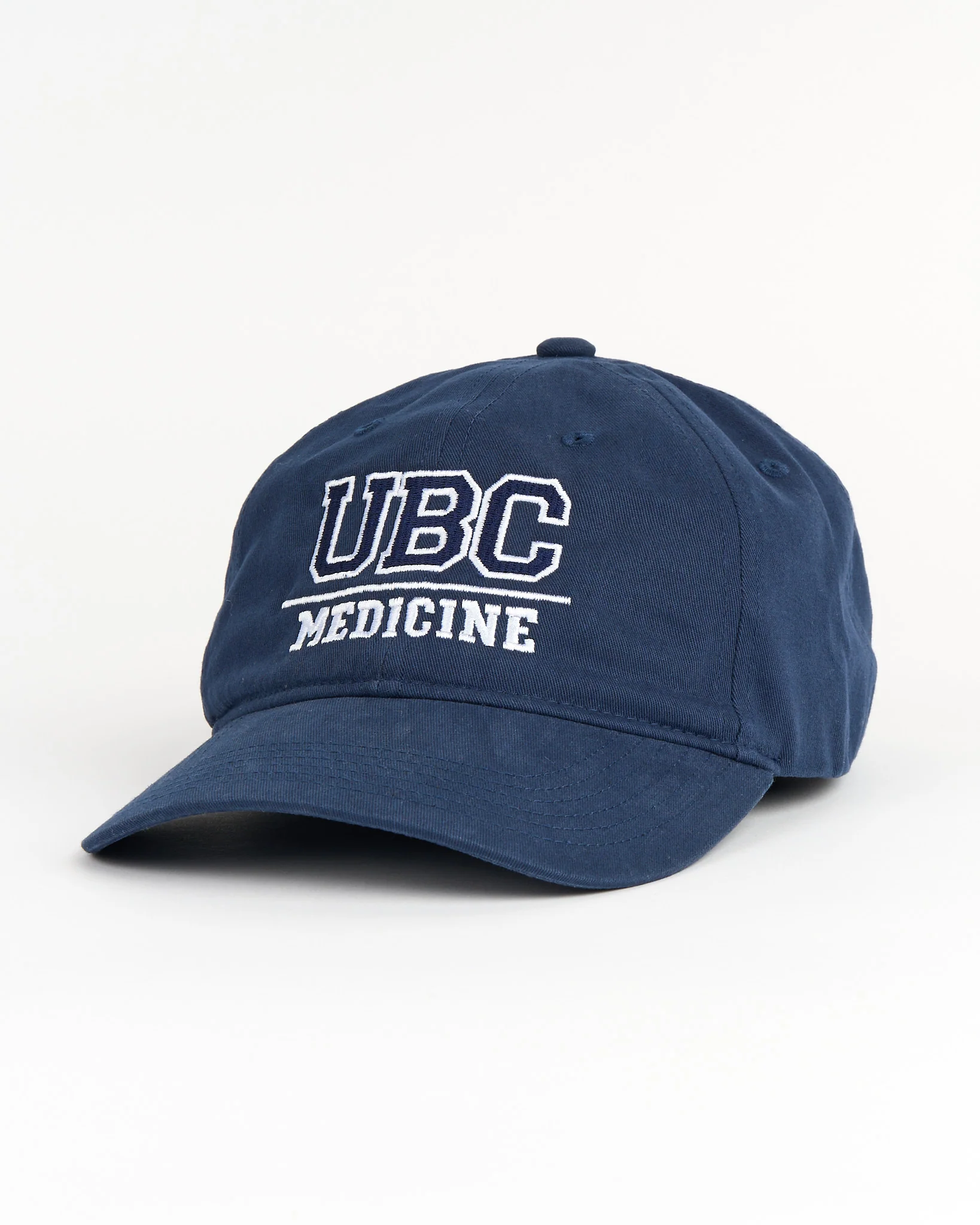Faculty of Medicine Cotton Twill Cap - Navy & White