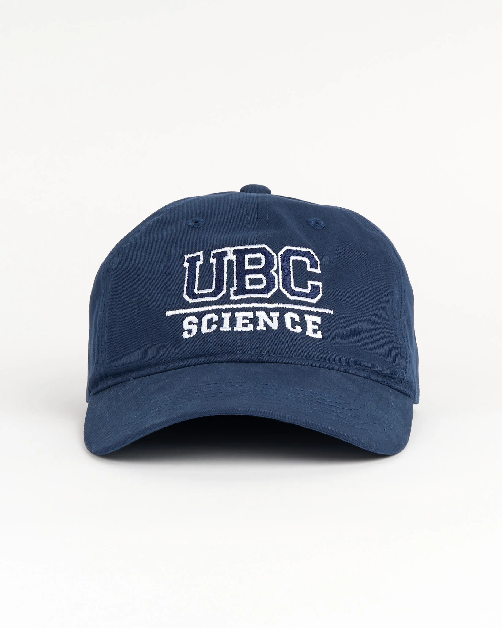 Faculty of Science Cotton Twill Cap - Navy & White - Image 2
