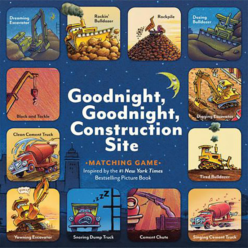 Goodnight, Goodnight, Construction Site Matching Game - Image 2
