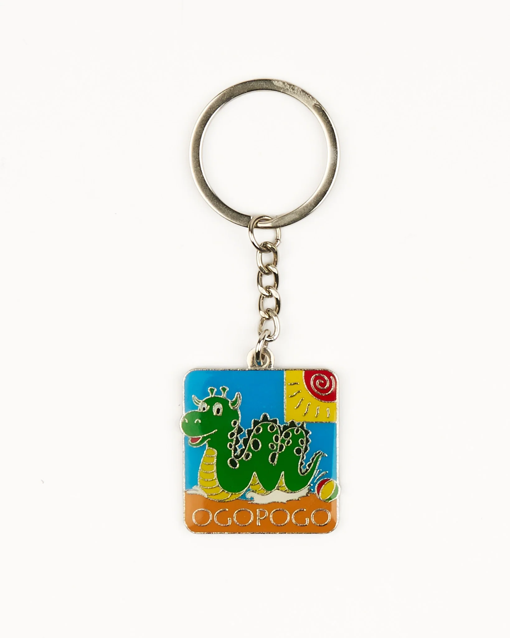 Keychain Metal Ogopogo