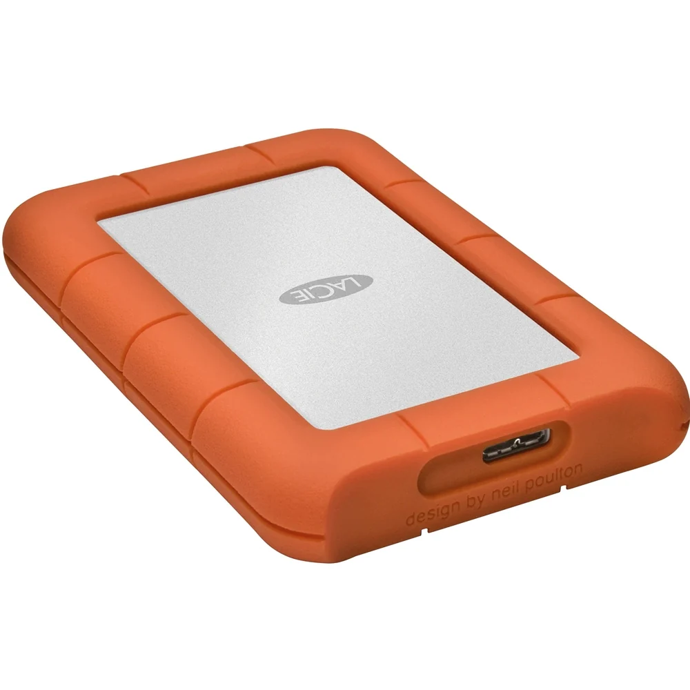Lacie Rugged Mini USB 3.0 Portable Hard Drive - 4TB - Image 2