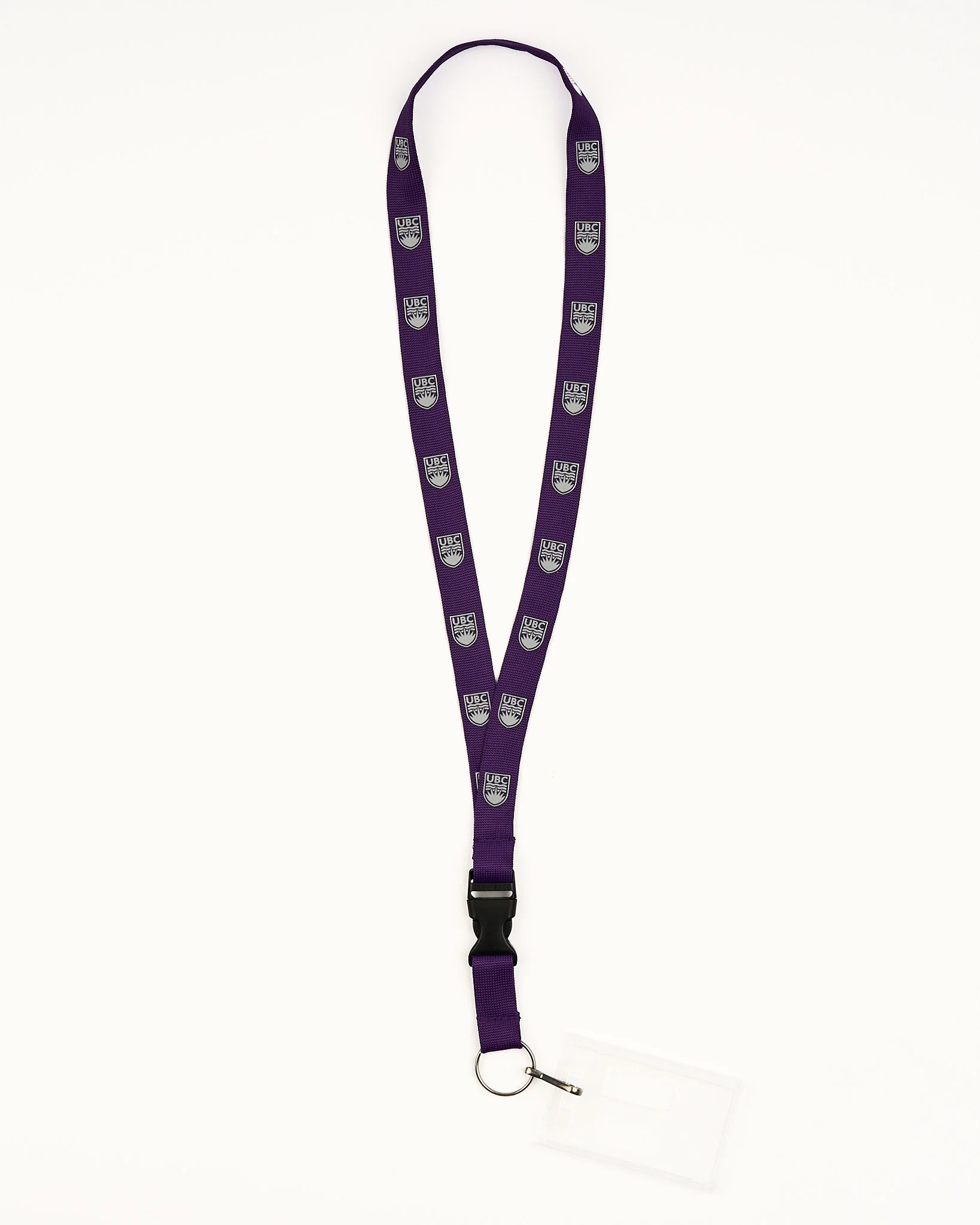 UBC Lanyard with ID Holder Purple