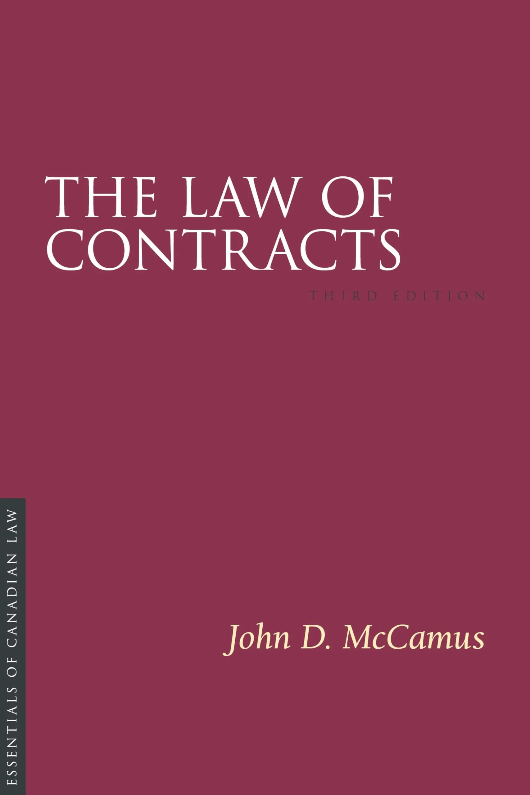 The Law of Contracts, 3/e