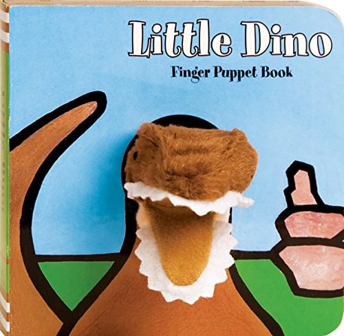 Little Dino: Finger Puppet Book (Puppet Book for Baby, Little Dinosaur Board Book)