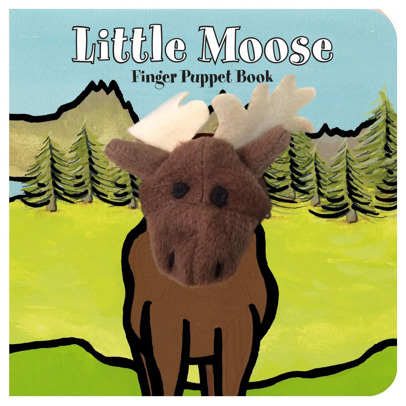 Little Moose: Finger Puppet Book (Finger Puppet Book for Toddlers and Babies, Baby Books for First Year, Animal Finger Puppets)