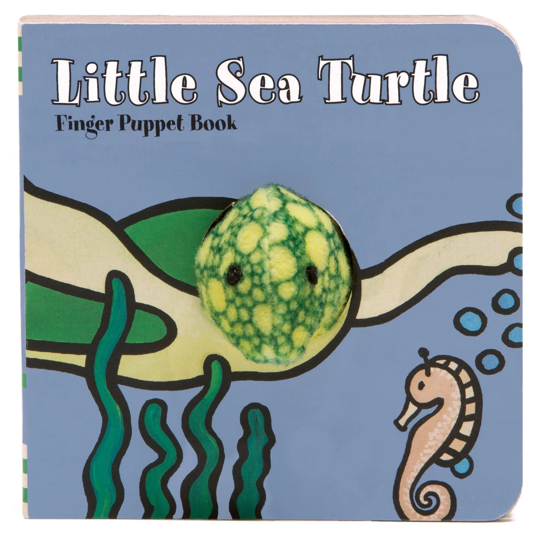 Little Sea Turtle: Finger Puppet Book (Finger Puppet Book for Toddlers and Babies, Baby Books for First Year, Animal Finger Puppets)