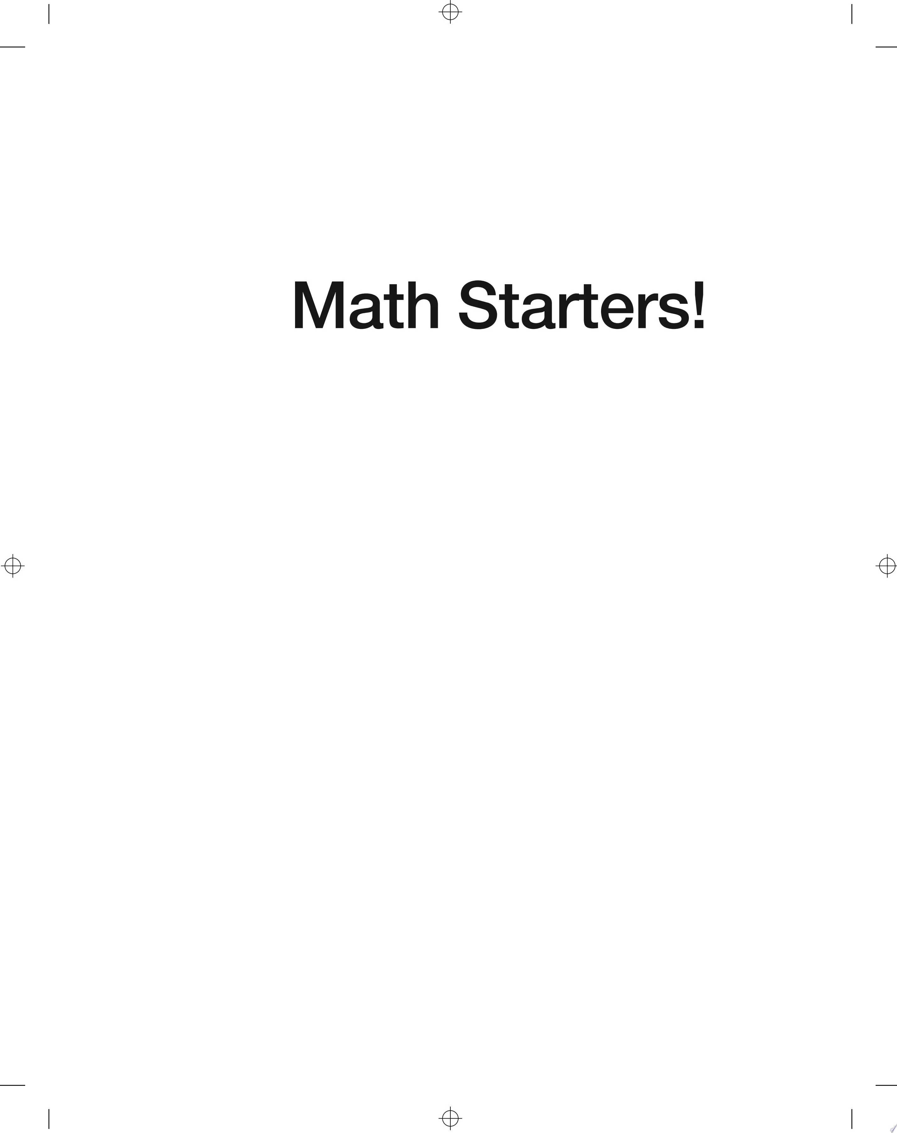 Math Starters 5- to 10-Minute Activities Aligned with the Common Core Math Standards, Grades 6-12