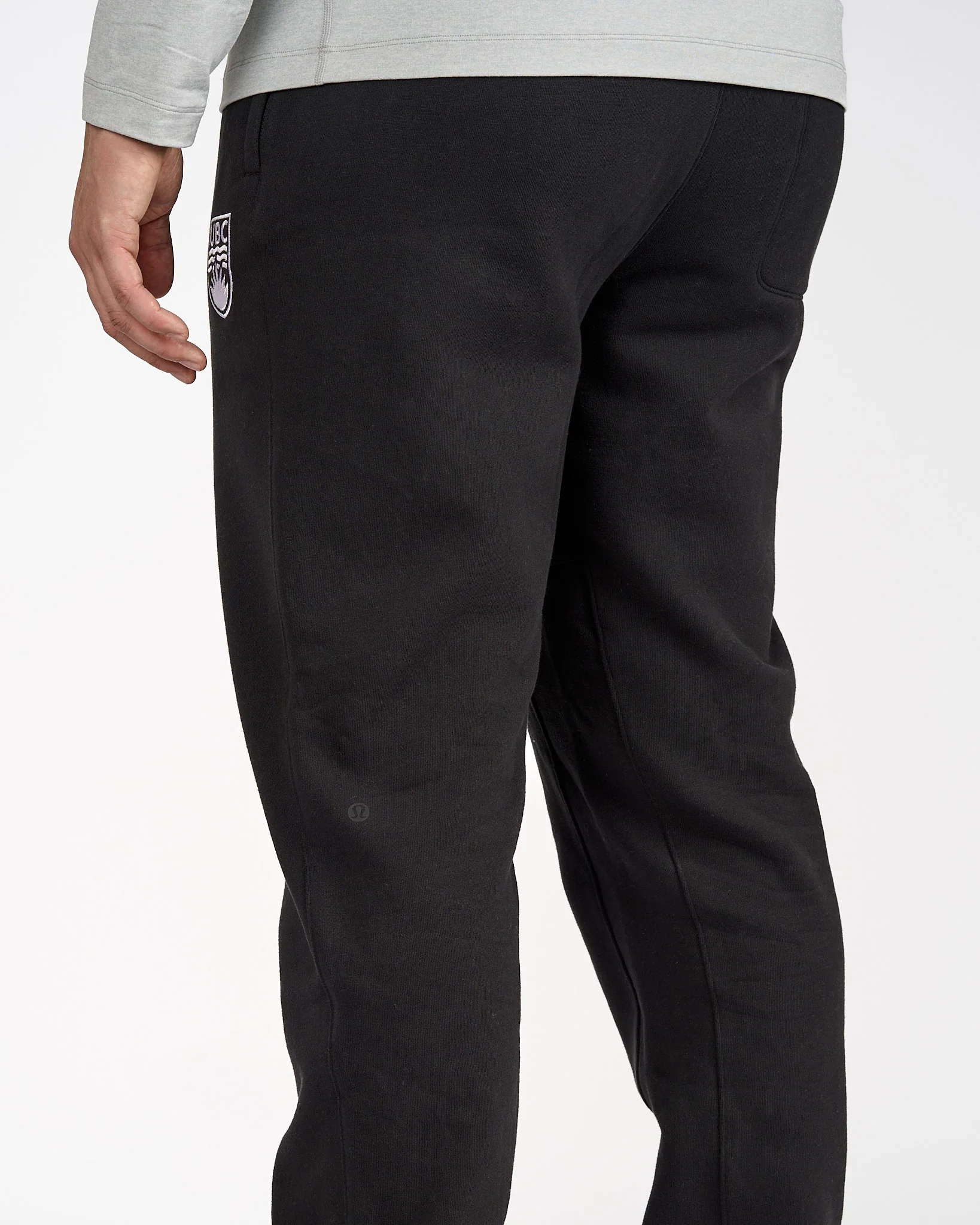 Mens Crested Steady State Classic-Fit Jogger - Black - Image 5