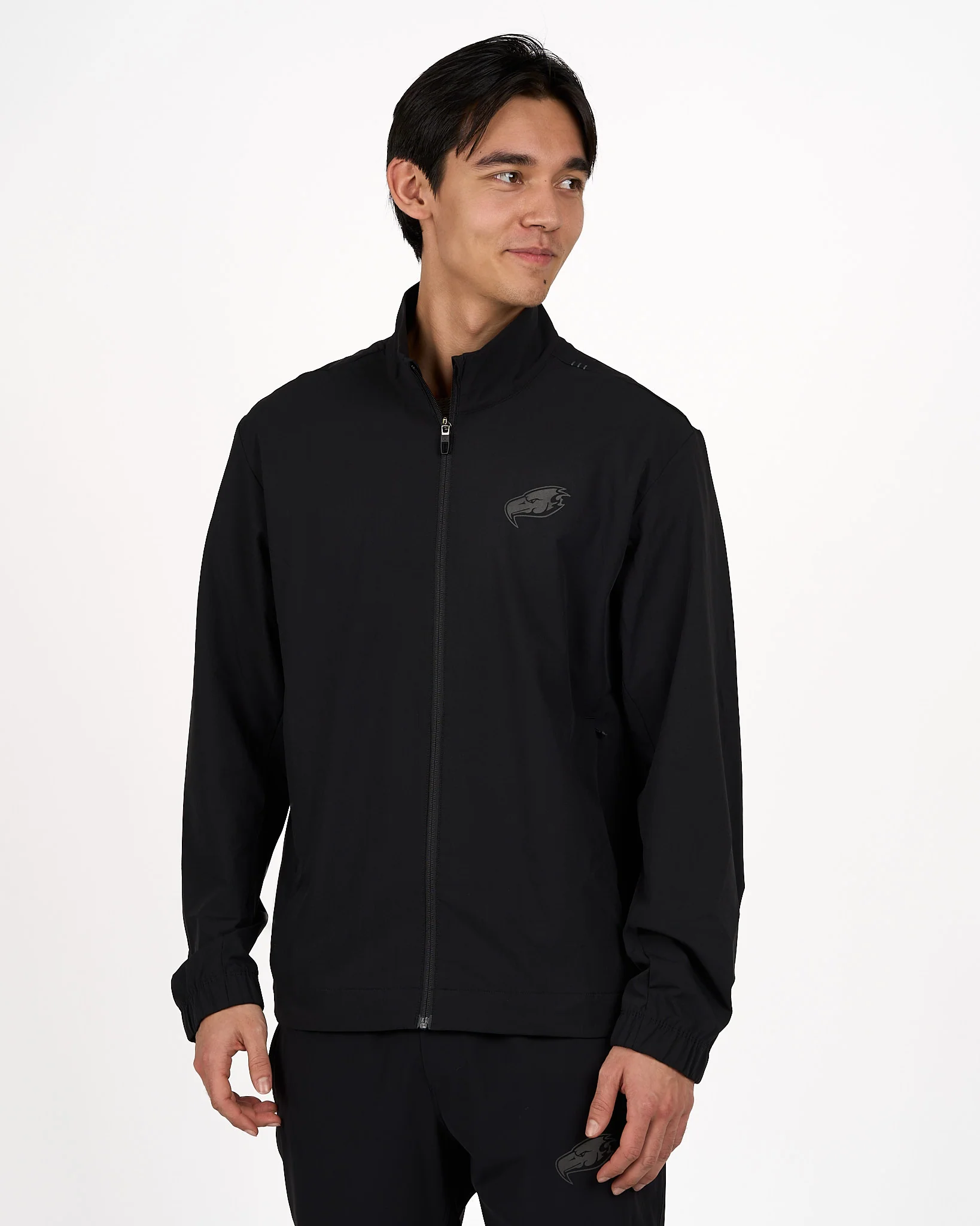 Mens Thunderbird Zeroed In Track Jacket - Black
