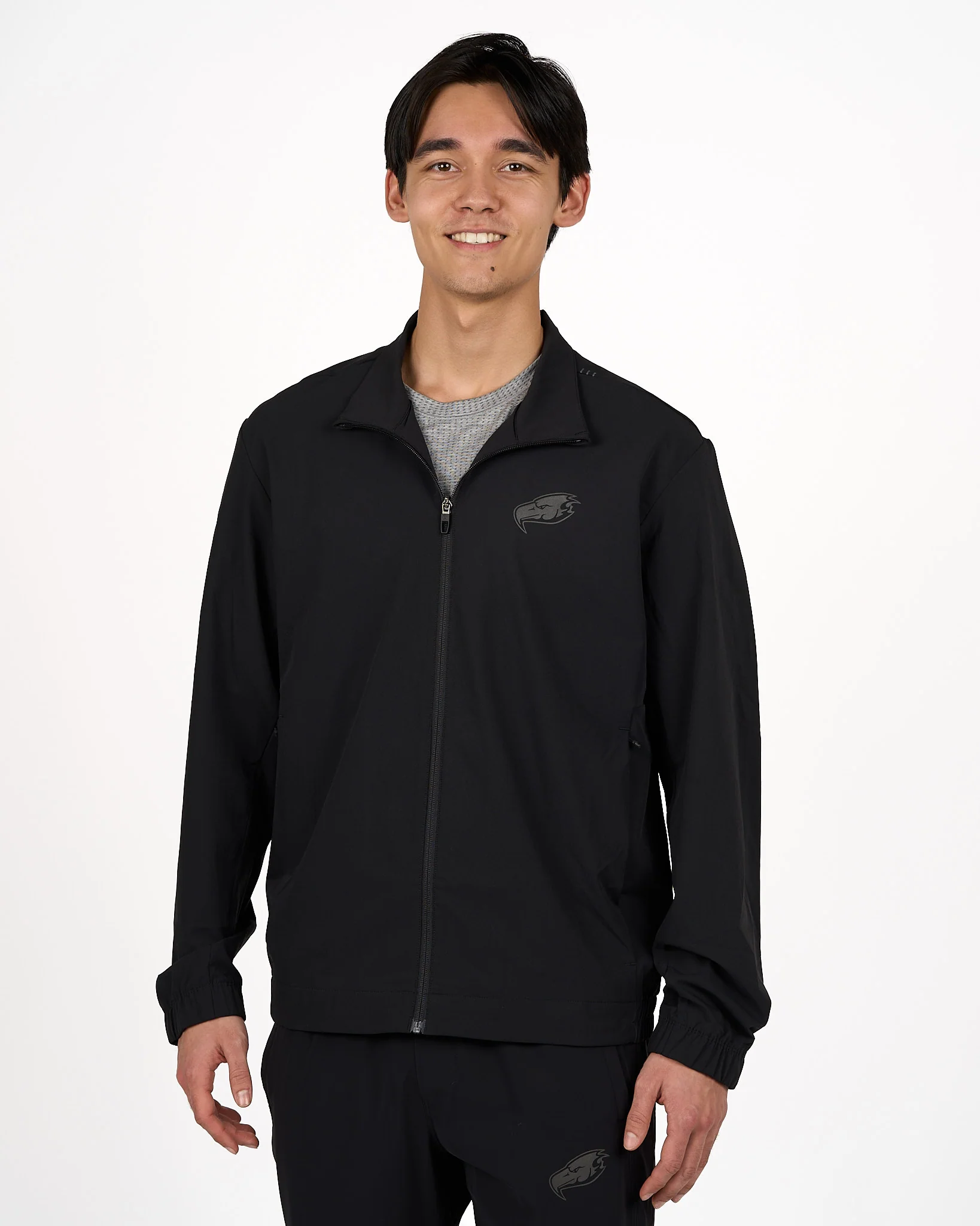 Mens Thunderbird Zeroed In Track Jacket - Black - Image 5