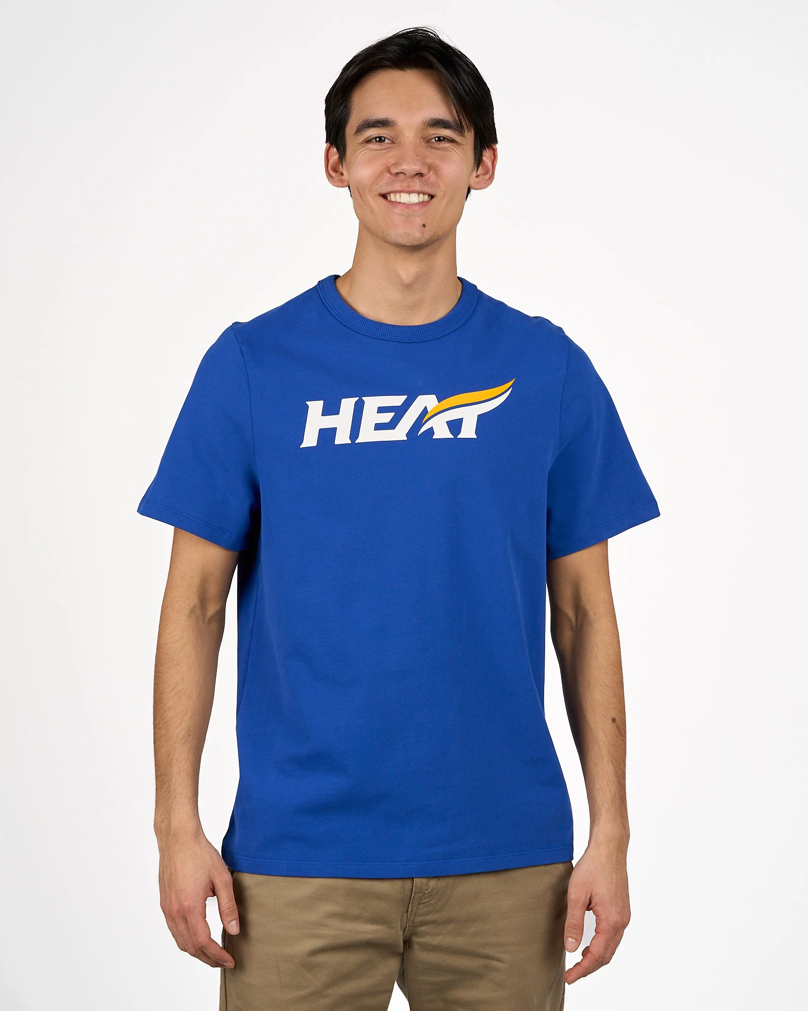 Mens UBCO Heat Heavyweight Cotton T-Shirt - Blue