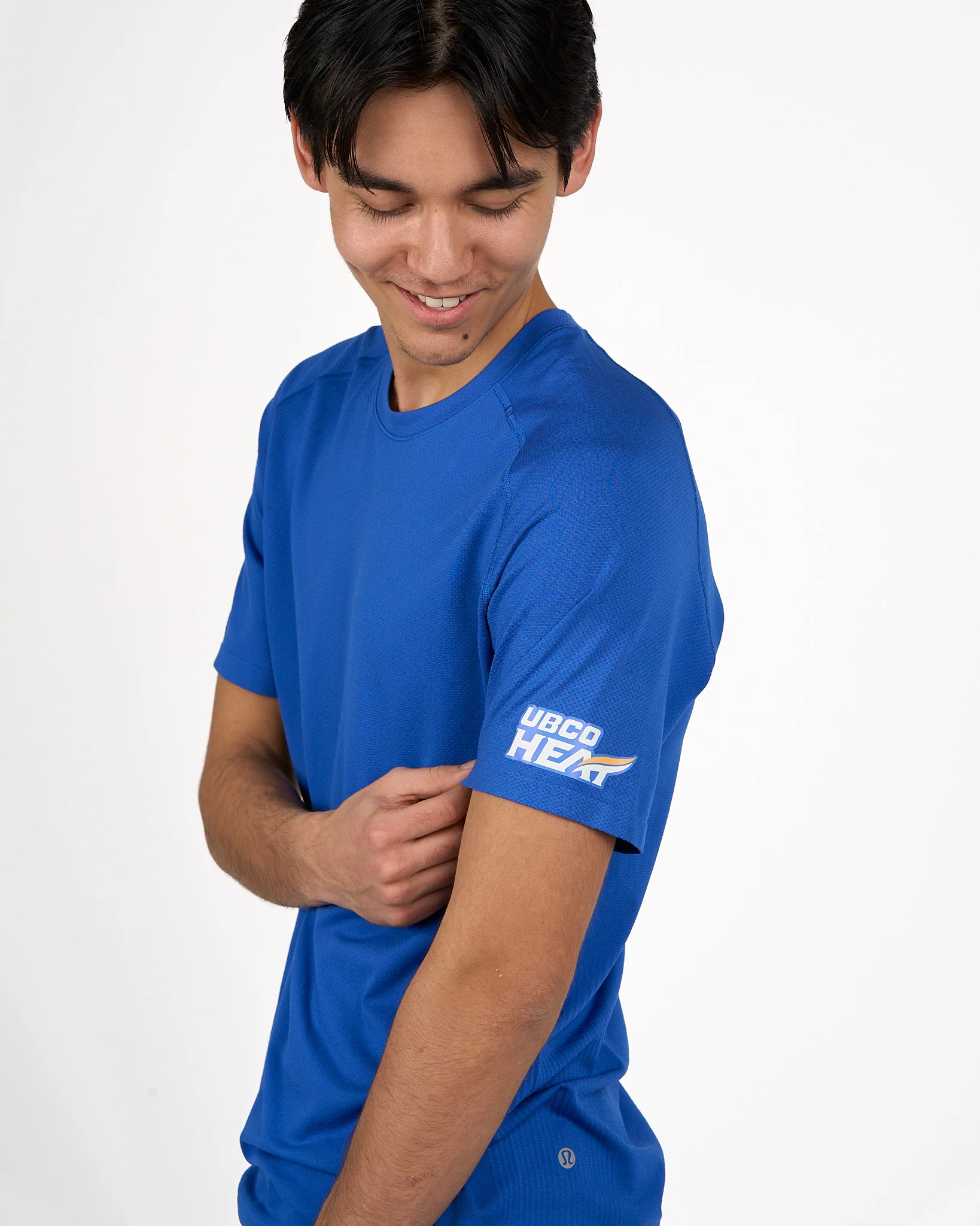 Mens UBCO Heat Metal Vent Tech Short Sleeve - Harbour Blue - Image 2