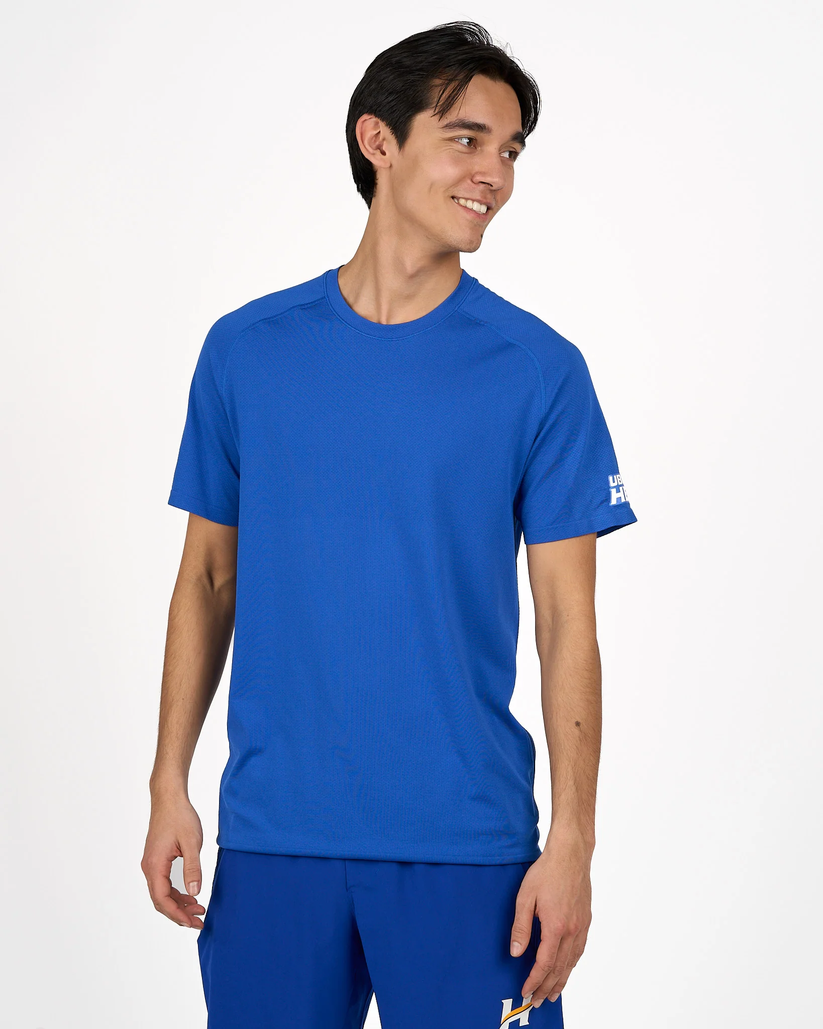 Mens UBCO Heat Metal Vent Tech Short Sleeve - Harbour Blue - Image 3