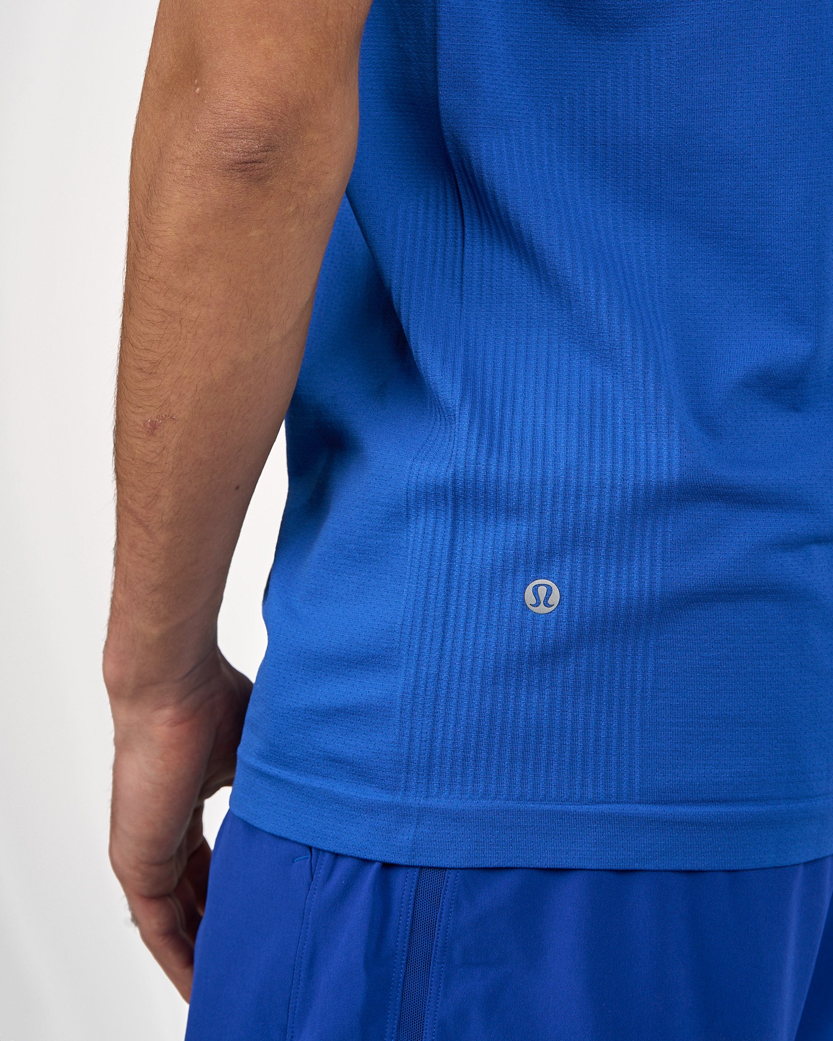 Mens UBCO Heat Metal Vent Tech Short Sleeve - Harbour Blue - Image 4