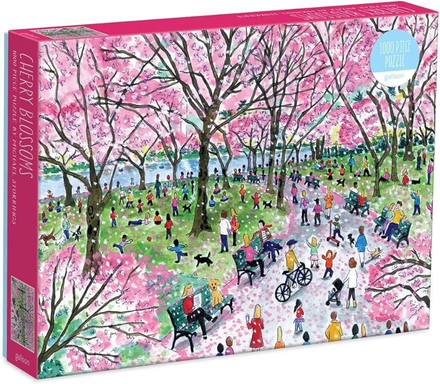 Michael Storrings Cherry Blossoms Jigsaw Puzzle - 1000 Pieces