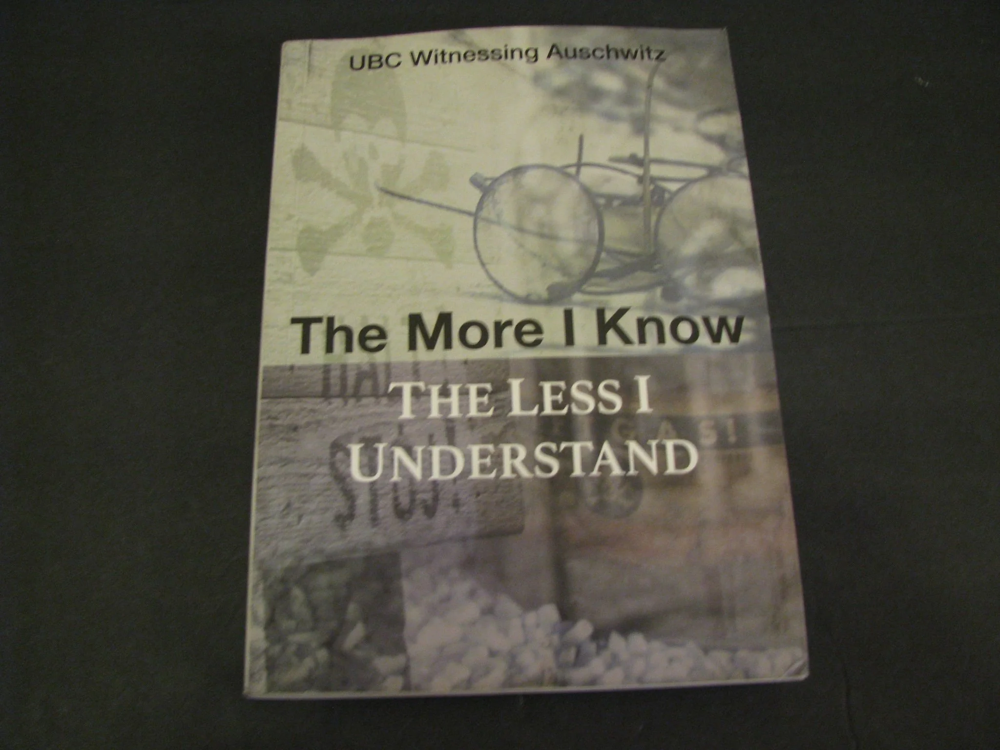The More I Know, the Less I Understand Young Researchers' Essays on Witnessing Auschwitz