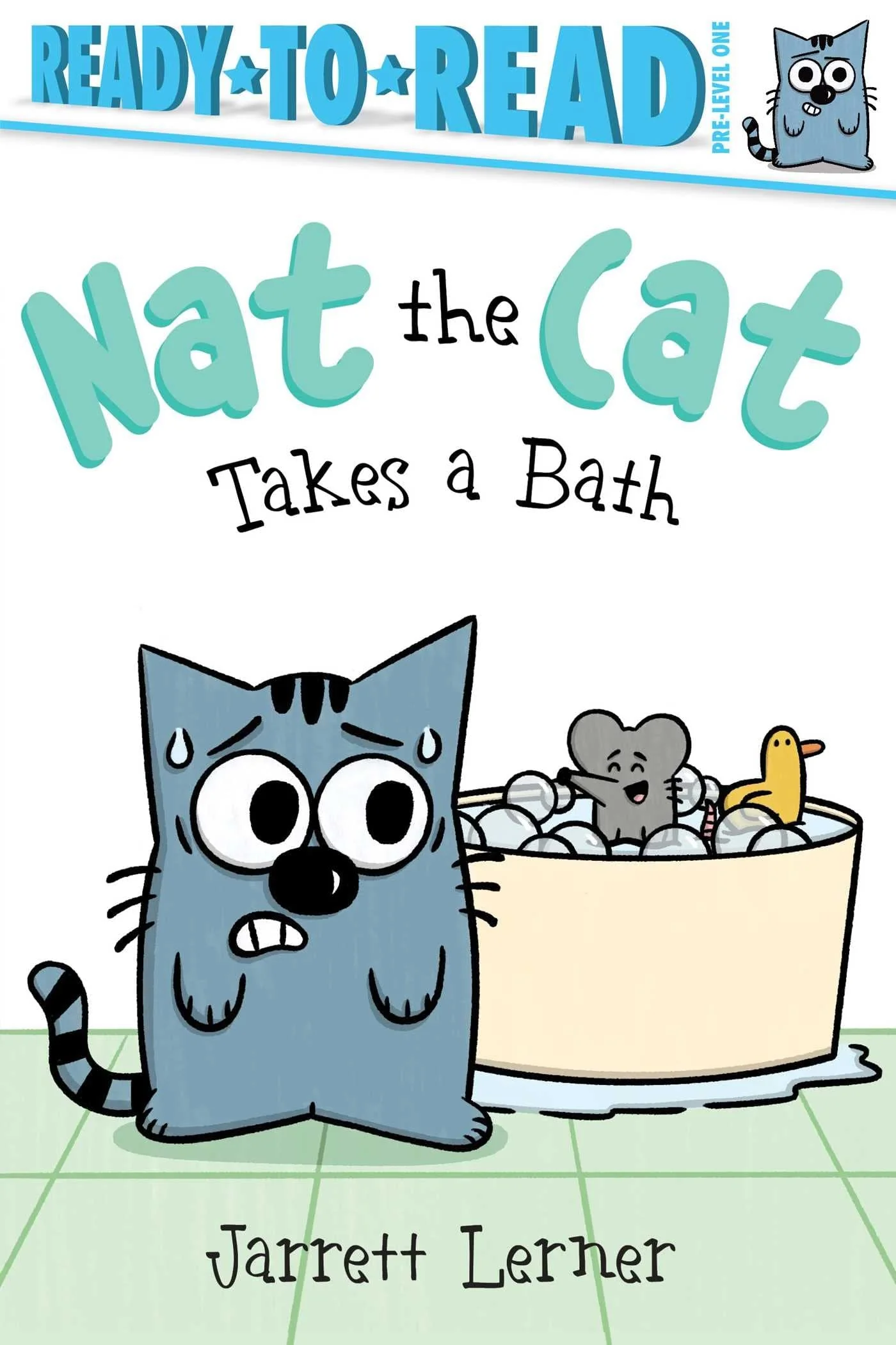 Nat the Cat Takes a Bath Ready-to-Read Pre-Level 1
