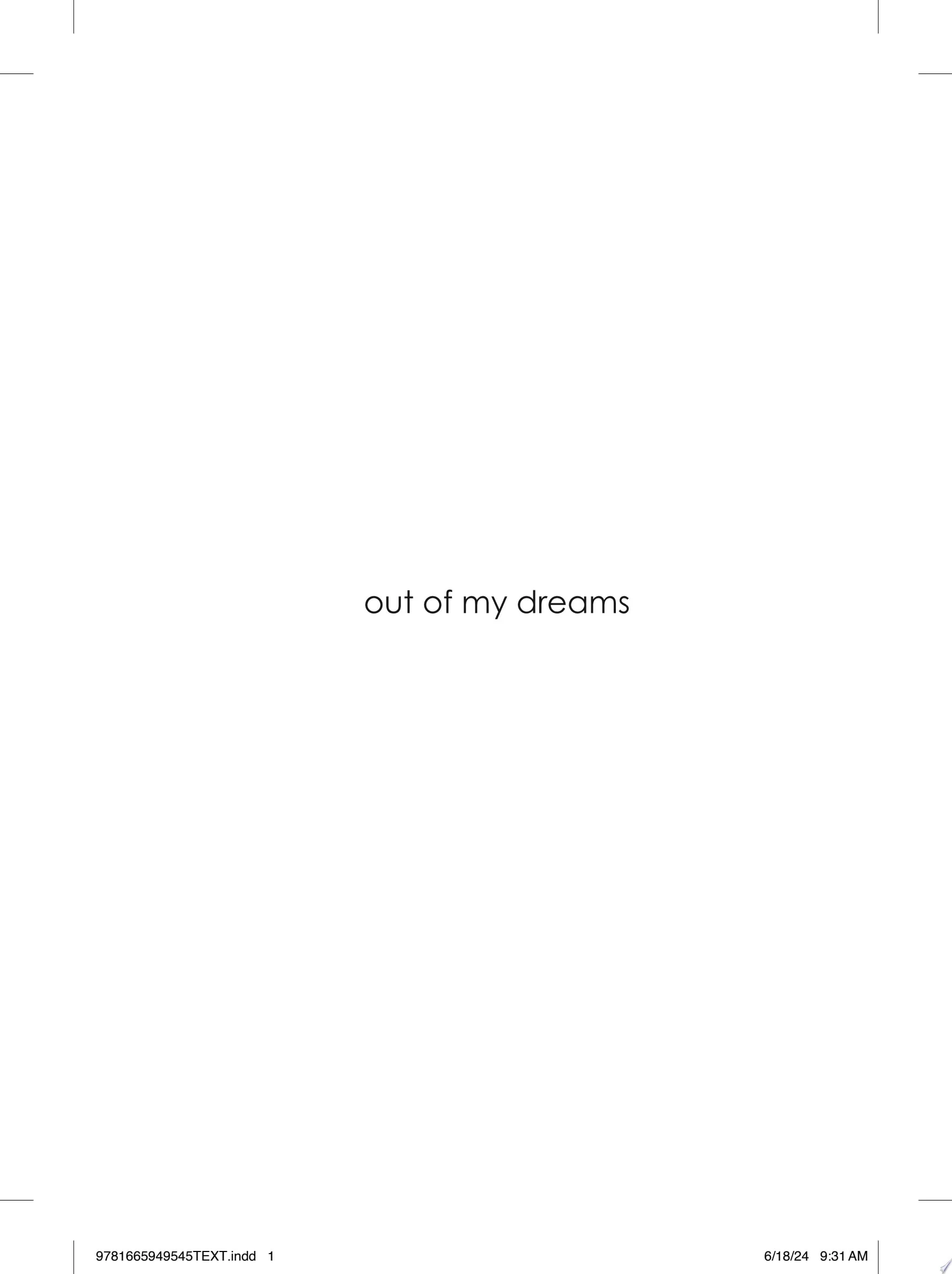 Out of My Dreams